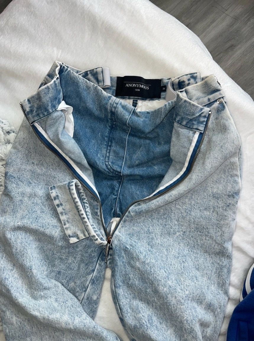 Anonymous Club × Hood By Air Anonymous club acid wash jeans Size US 26 / EU 42 - 2 Thumbnail
