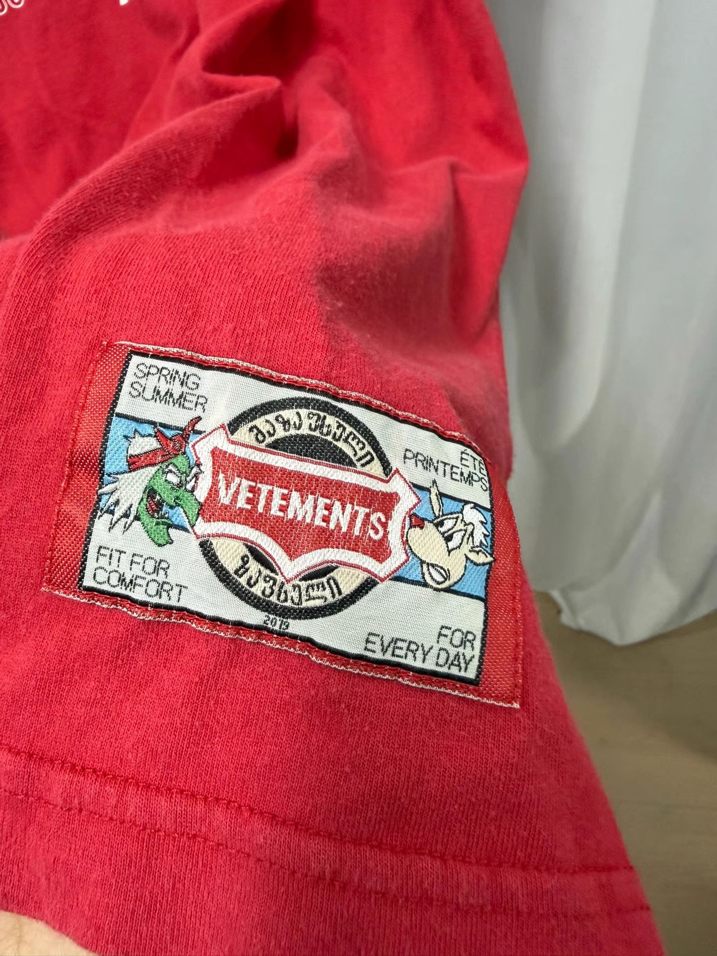 Vetements Vetements Short Sleeve T-shirt K20 Size US L / EU 52-54 / 3 - 5 Thumbnail