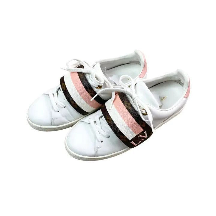 Louis Vuitton Louis Vuitton Stylish White Sneakers for Women -2508 Size US 6 / IT 36 - 1 Thumbnail