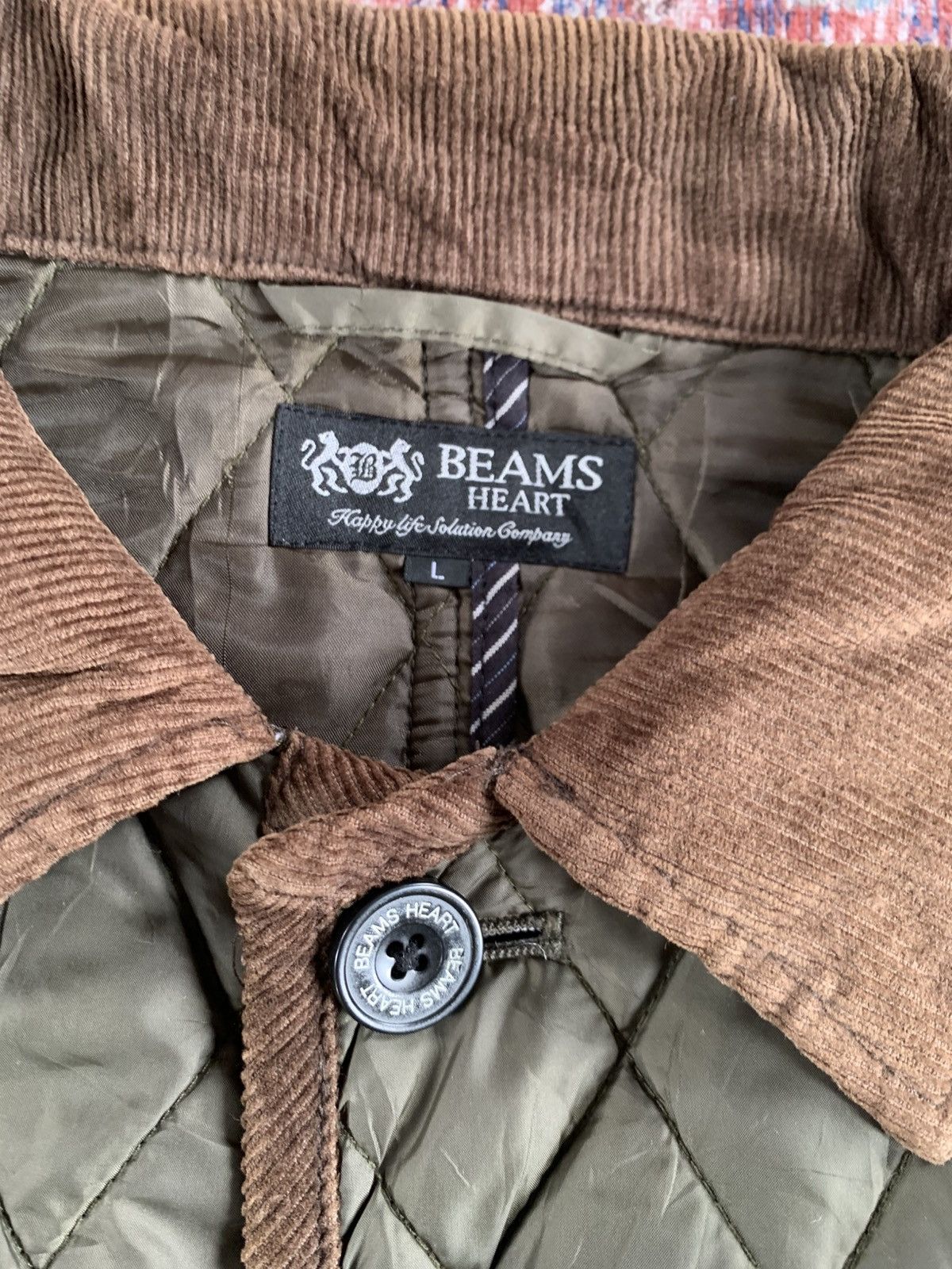 Beams Japan 2000s beams heart winter puffer jacket Size US L / EU 52-54 / 3 - 4 Thumbnail