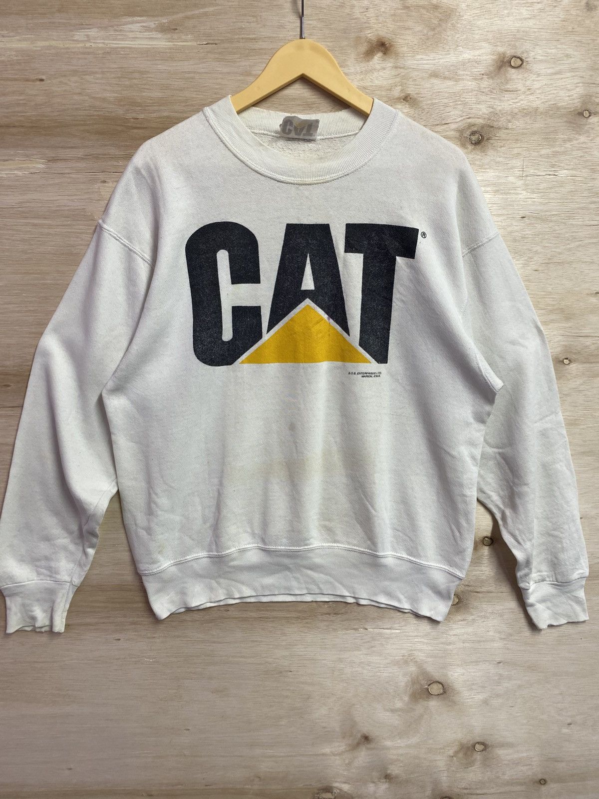 Other Vintage CAT sweatshirt Size US XL / EU 56 / 4 - 1 Thumbnail
