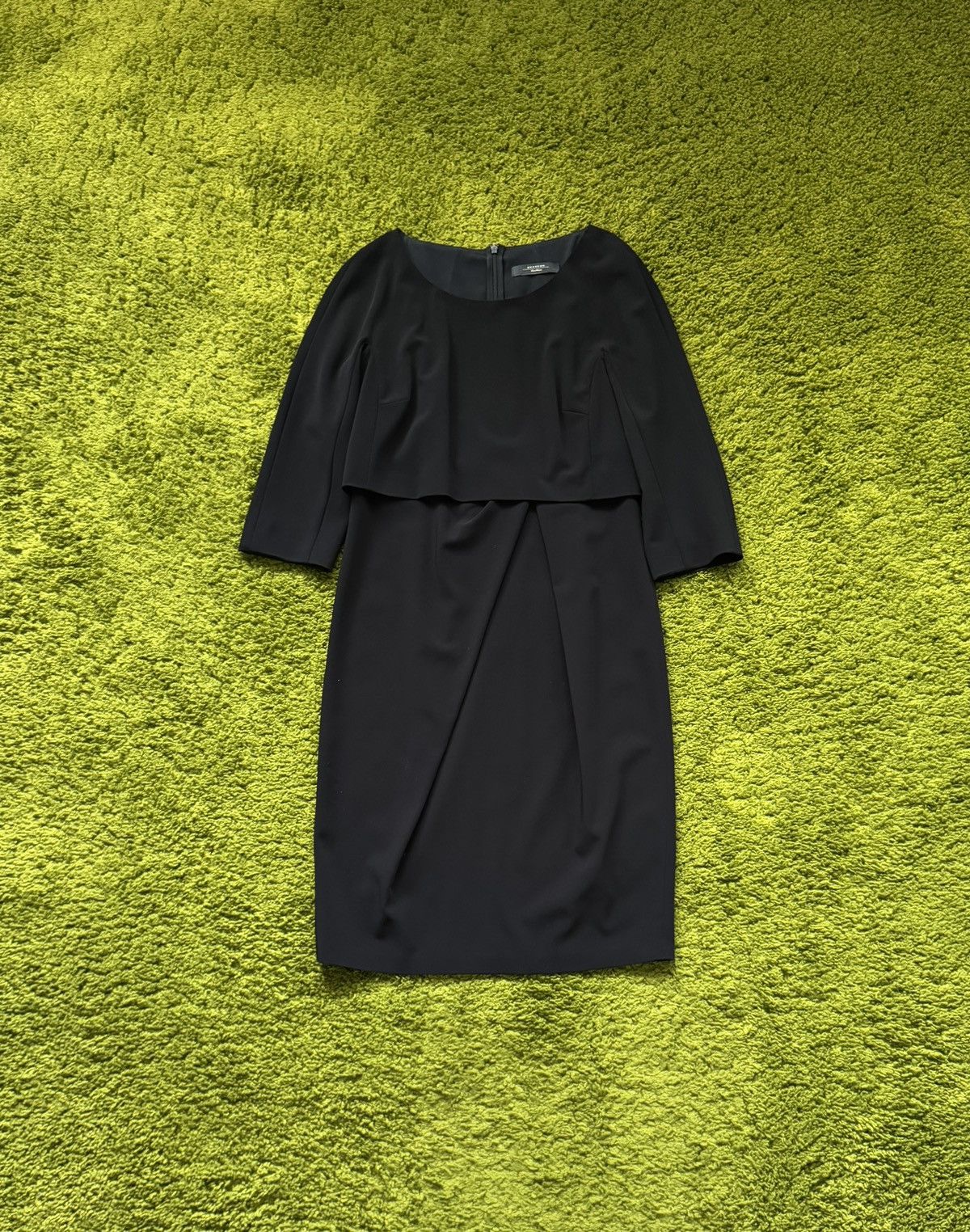 Max Mara Weekend minimalist black dress