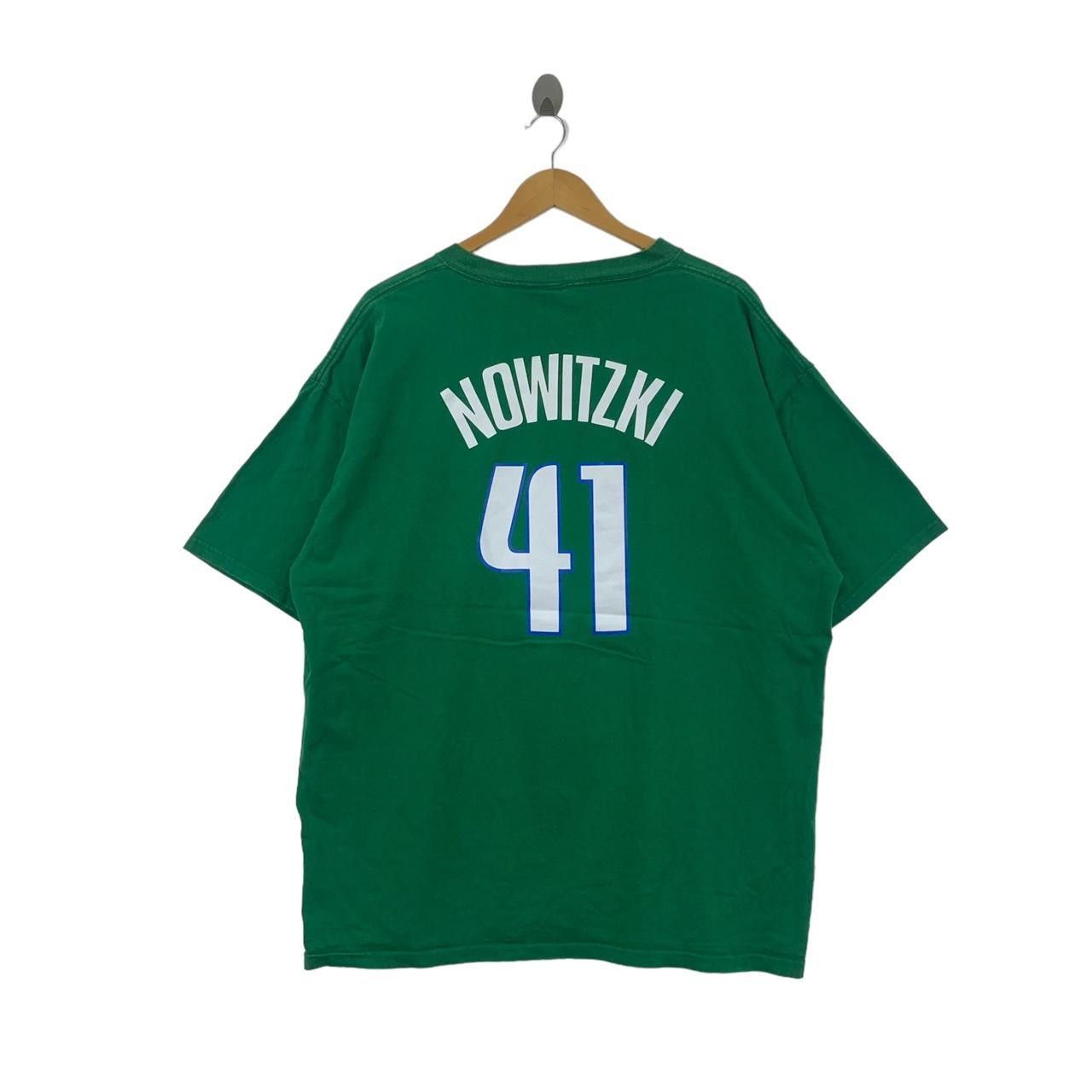 NBA NBA DALLAS MAVERICKS Majestic Nowitzki Tee Shirt Top Size US XXL / EU 58 / 5 - 4 Thumbnail