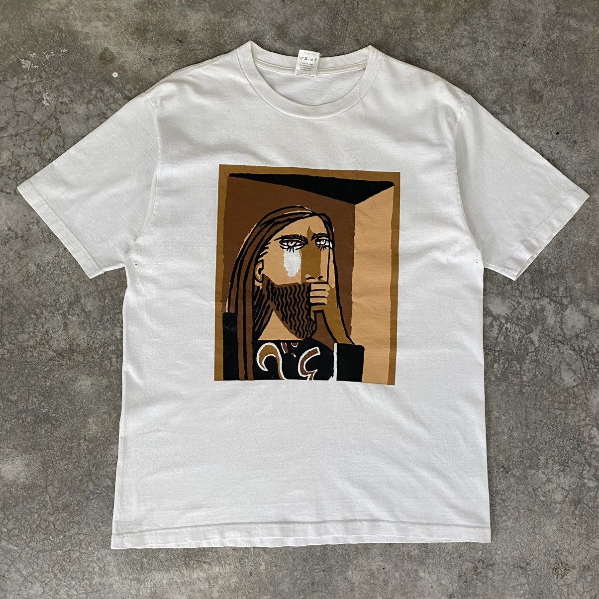 Number (N)ine FW02 Number (N)ine George Harrison “Picasso” Tee Size 4 Size US L / EU 52-54 / 3 - 2 Thumbnail