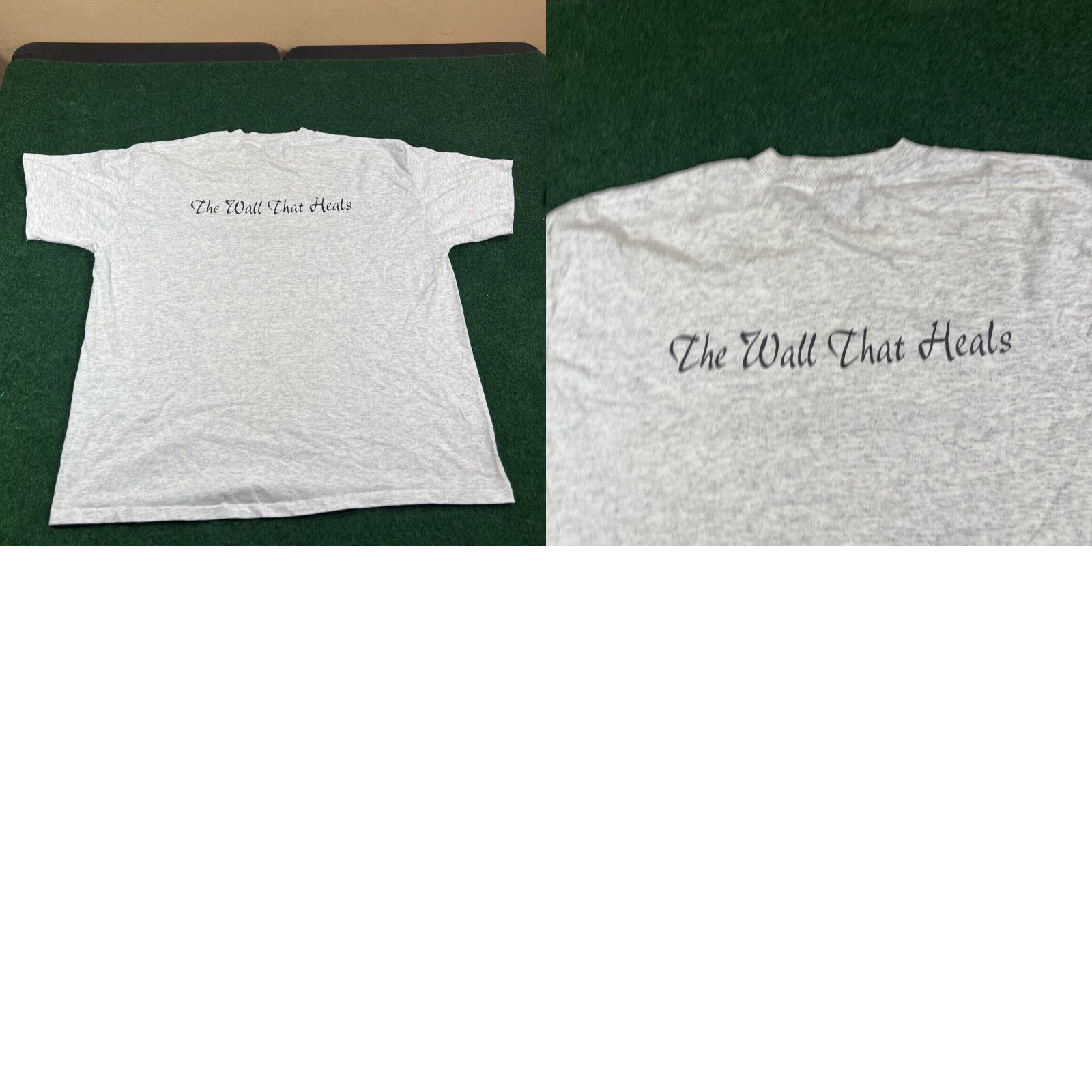 Vintage Vintage 1997 Enosburg Falls, Vermont Vietnam Veterans Moving Wall Single Stitch Size US XXL / EU 58 / 5 - 8 Thumbnail