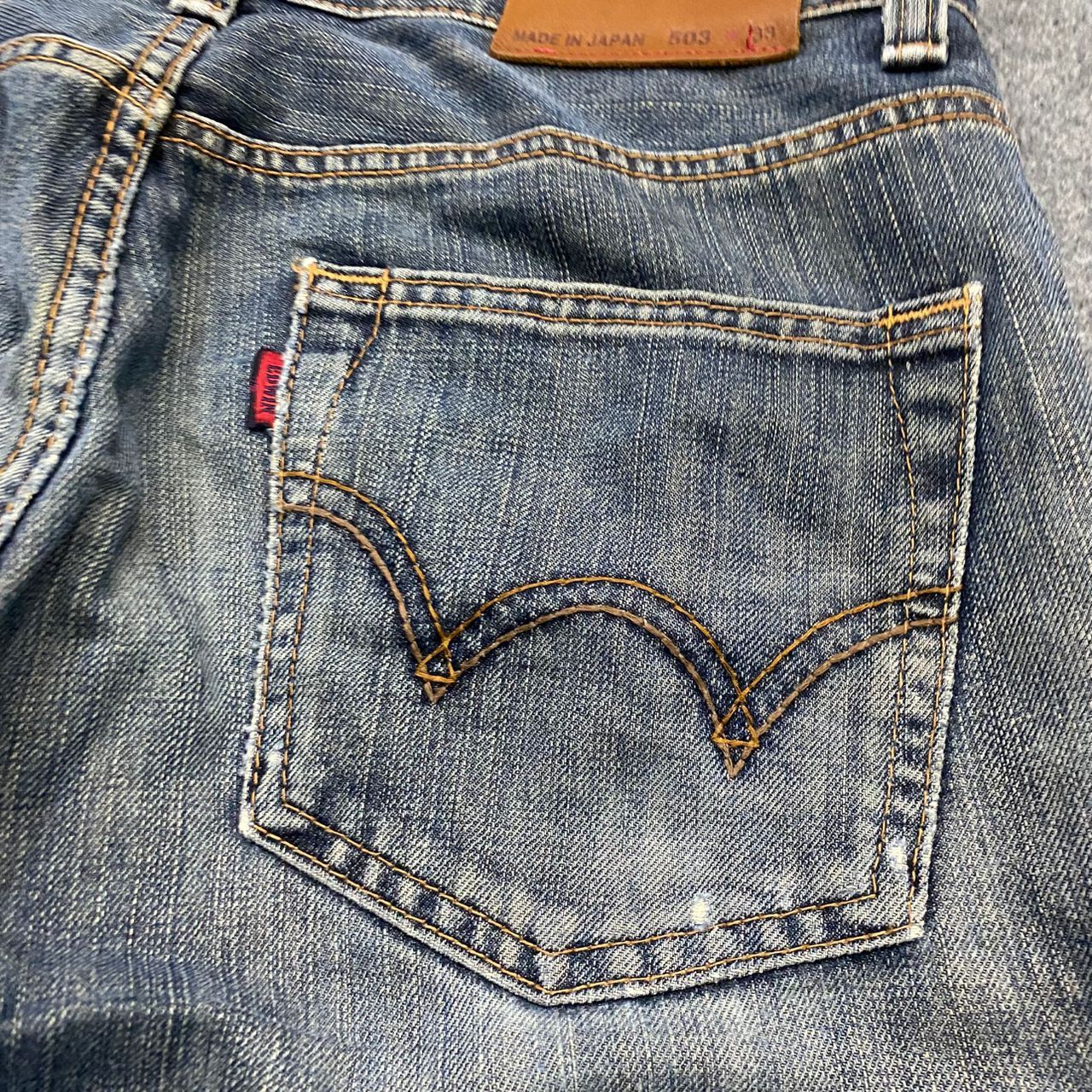 Edwin 💥Best Offer💥Vintage Edwin 503 Distressed Denim Size US 34 / EU 50 - 13 Thumbnail