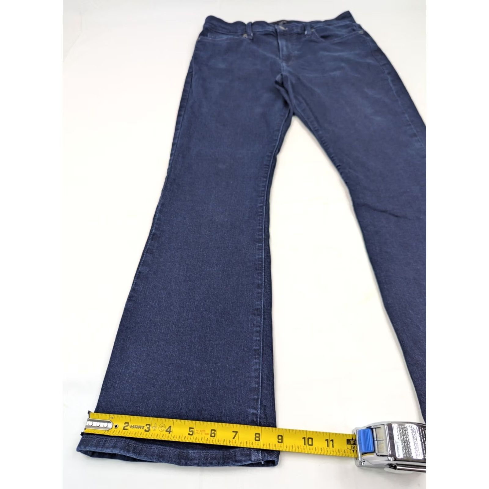 Banana Republic Banana Republic Jeans Mid Rise Bootcut Women 31 Indigo Blue Denim 5-Pocket Regular Inseam 29.5 Size 24" / US 00 / IT 34 - 2 Thumbnail