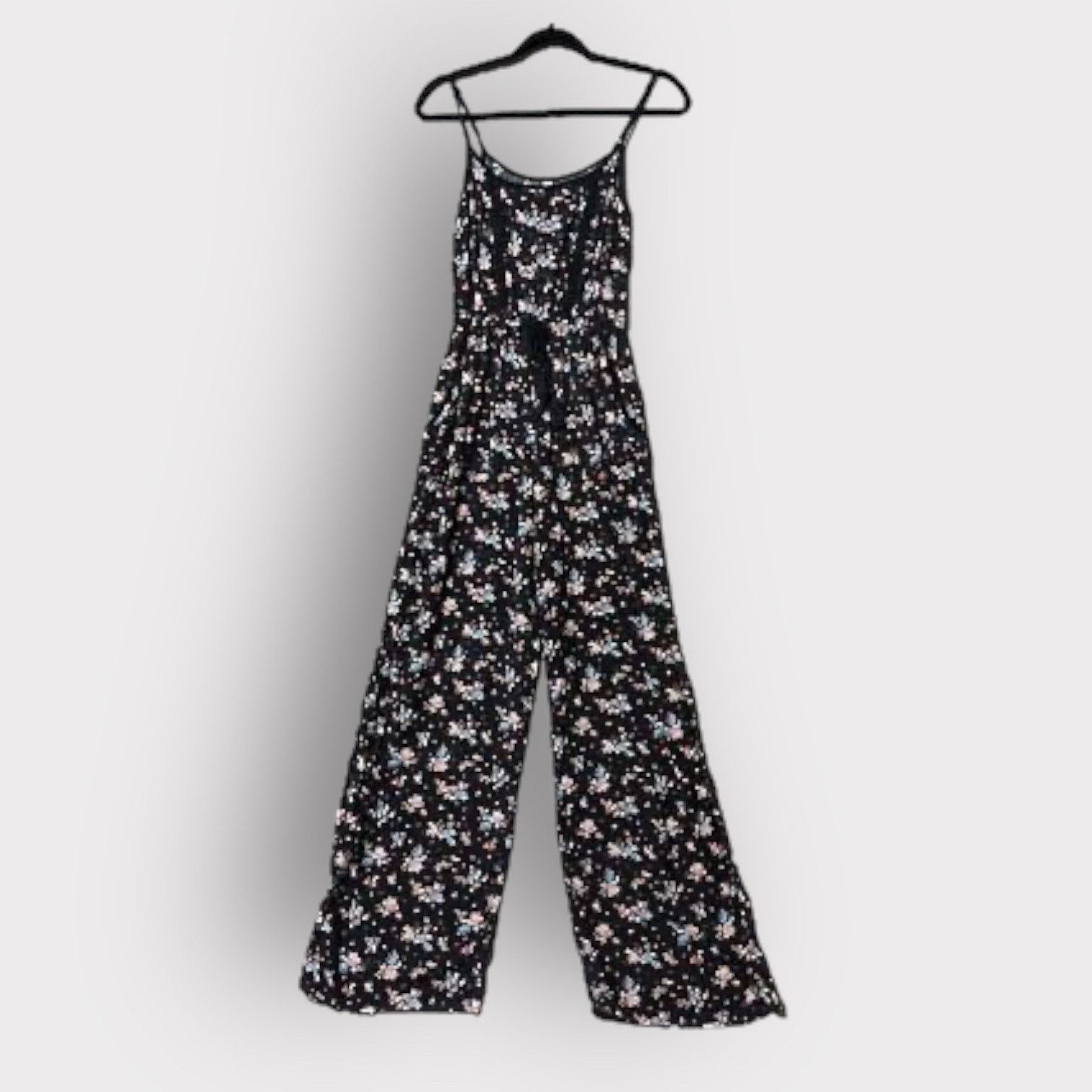 Vintage Xhilaration Floral Boho Jumpsuit Sleeveless | Medium Size 28" / US 6 / IT 42 - 7 Thumbnail