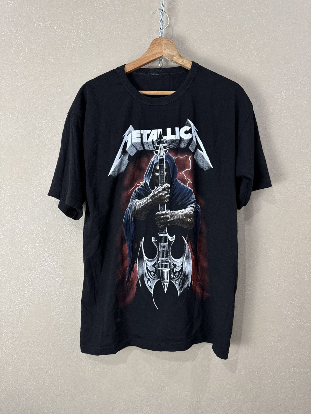 Band Tees Vintage Metallica tShirt Black Album Tour tee Size US M / EU 48-50 / 2 - 1 Thumbnail