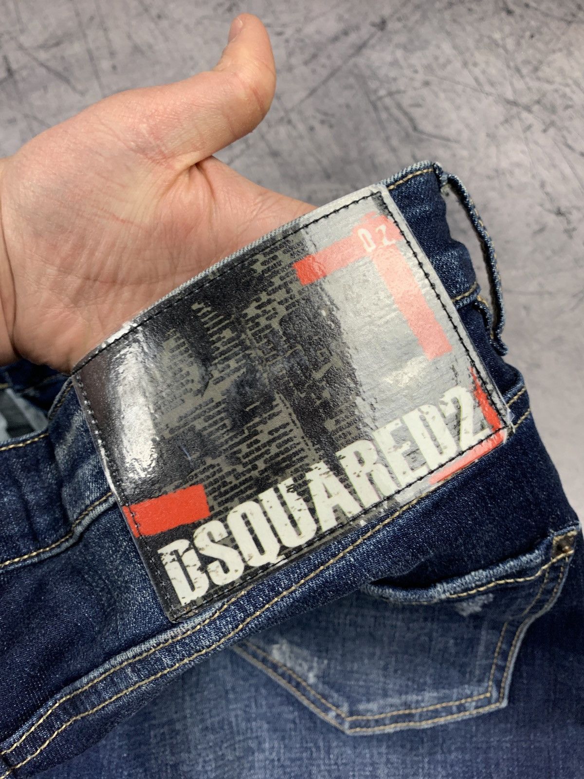Dsquared2 Men’s Dsquared2 Distressed Skinny Luxury Jeans Size 48 Blue Size US 29 - 13 Thumbnail