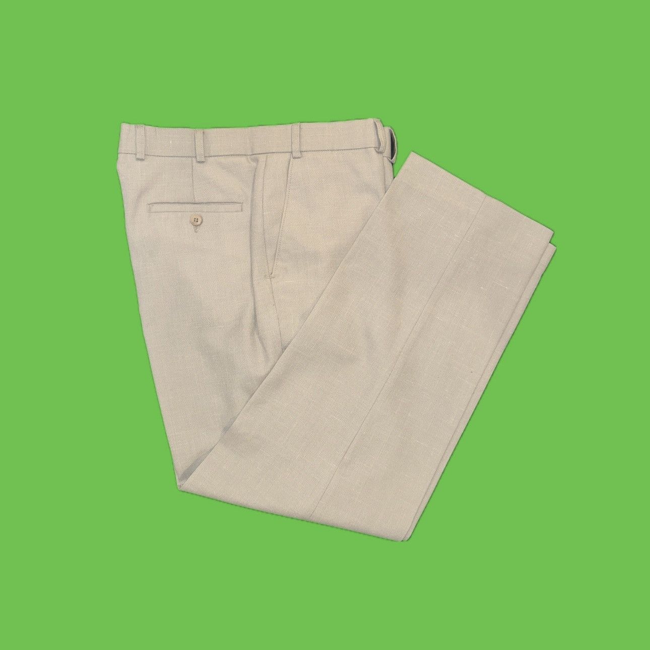 Vintage Suit Trouser Grey Size US 38 / EU 54 - 1 Thumbnail