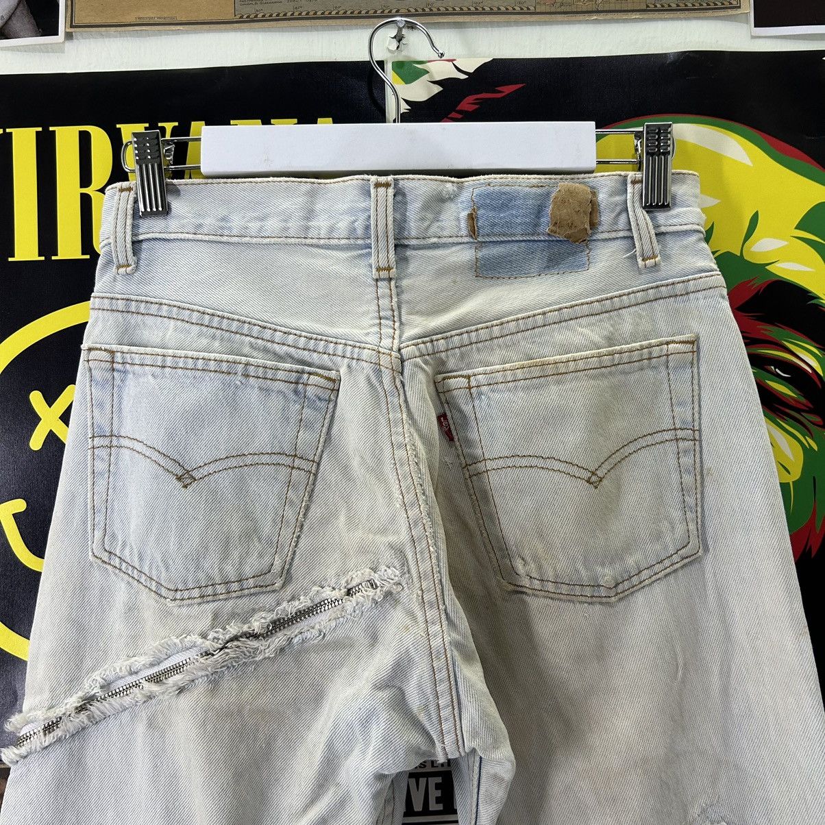 Levi's Vintage Levi’s 524 USA Punk Zipped Custom Rare Design Denim Size US 29 - 11 Thumbnail