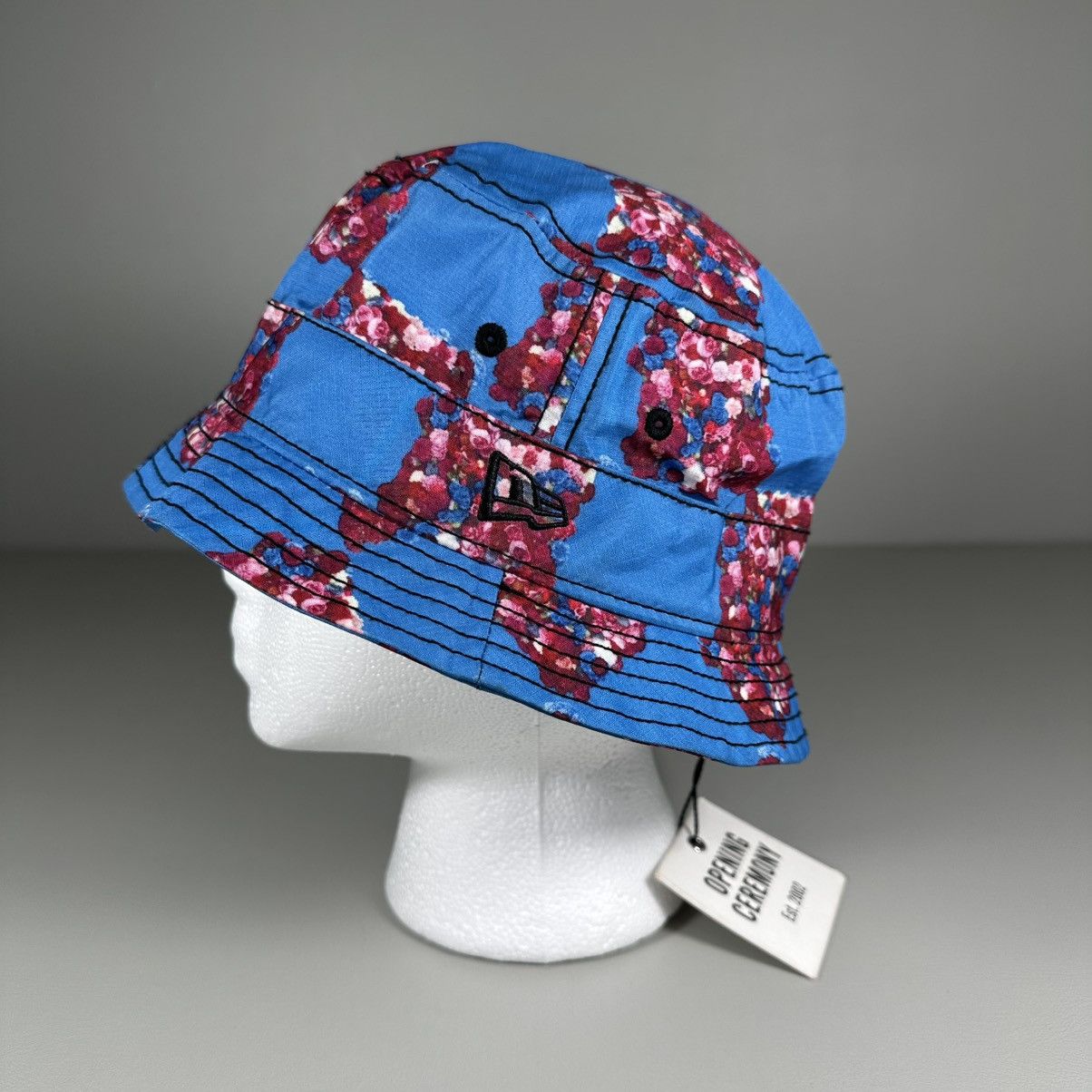 Opening Ceremony Thierry Boutemy x Opening Ceremony x Floral Print Bucket Hat Size ONE SIZE - 2 Thumbnail