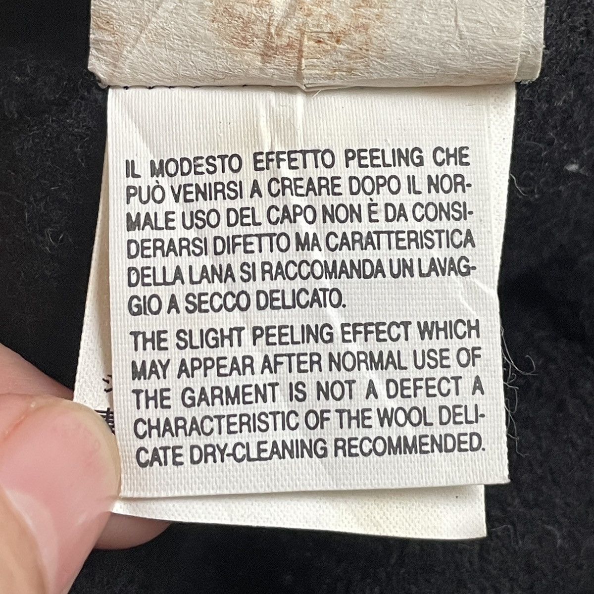 Armani Collezioni Vintage Brand Armani Collezioni Wool Jacket 1990s Size US M / EU 48-50 / 2 - 13 Thumbnail