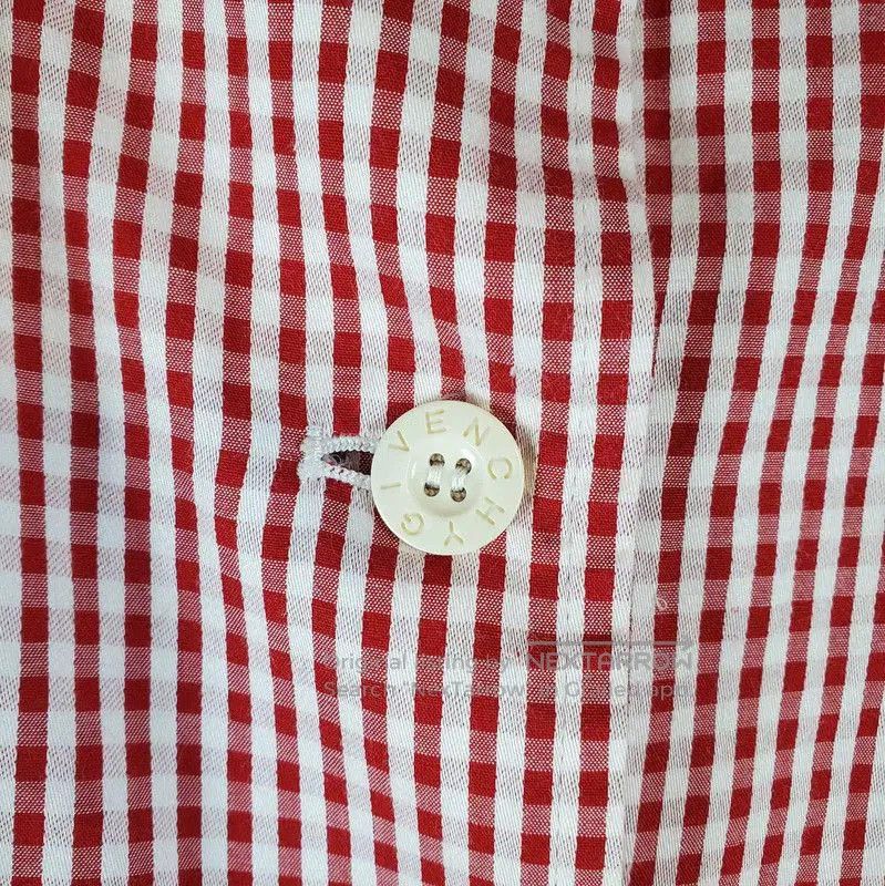 Givenchy Givenchy Pink Cotton Gingham Long Skirt . Size 23" - 9 Thumbnail