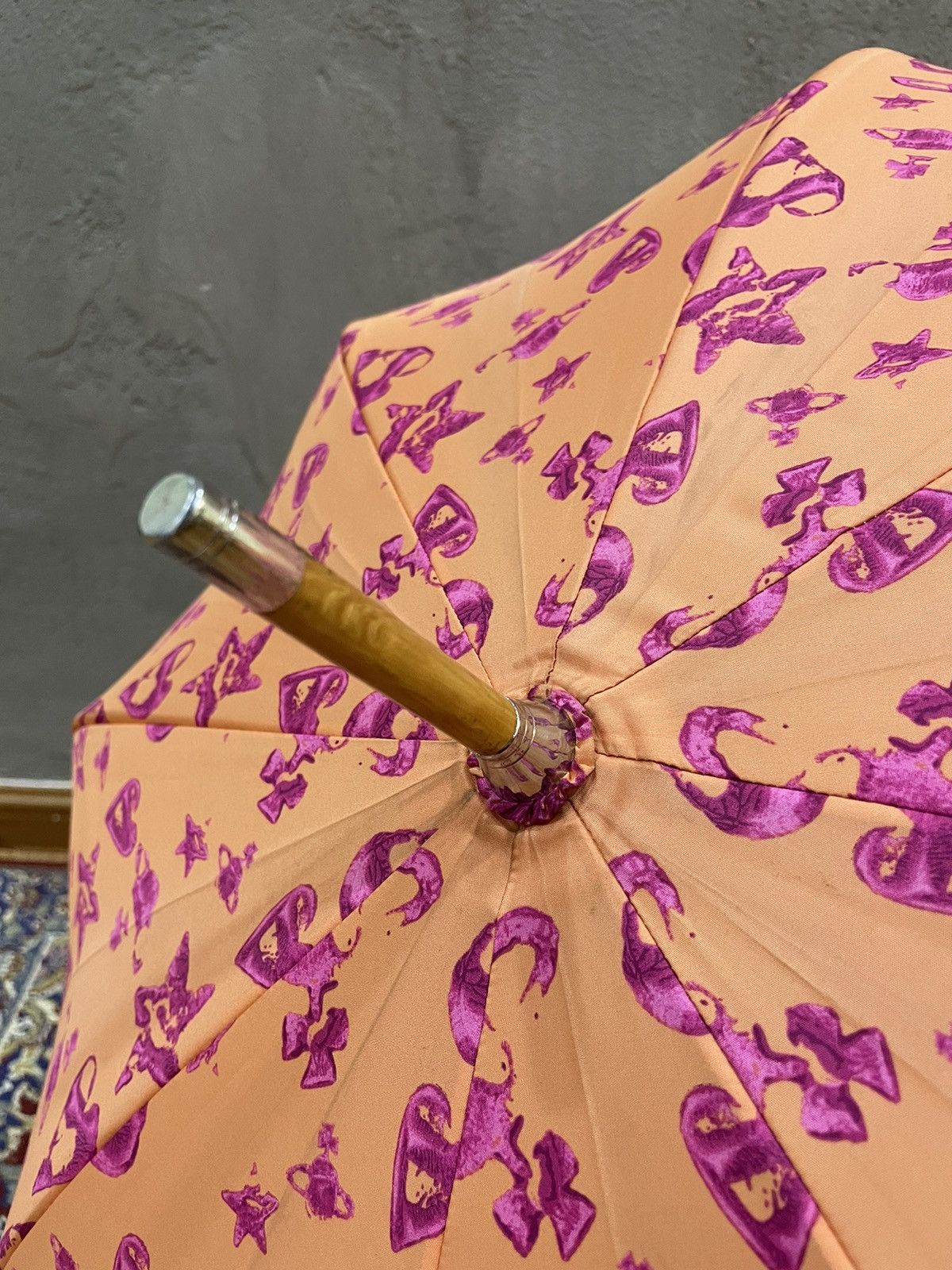 Vivienne Westwood Vivienne Westwood “Orb Skull Love “ Umbrella Size ONE SIZE - 5 Thumbnail