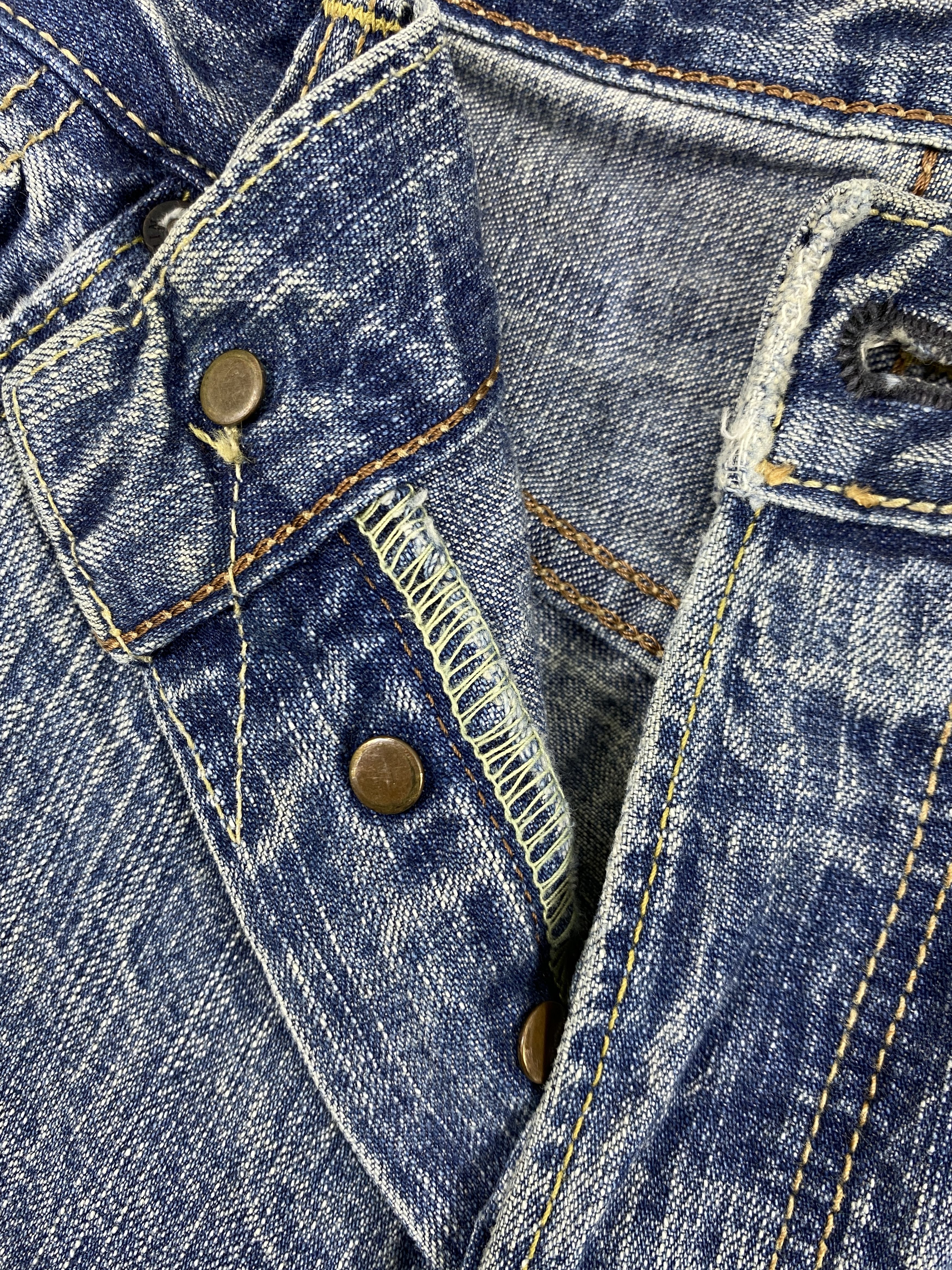 Japanese Brand Redline Vintage Edwin Jeans 31x32 Denim- JN3532 Size US 31 - 8 Thumbnail