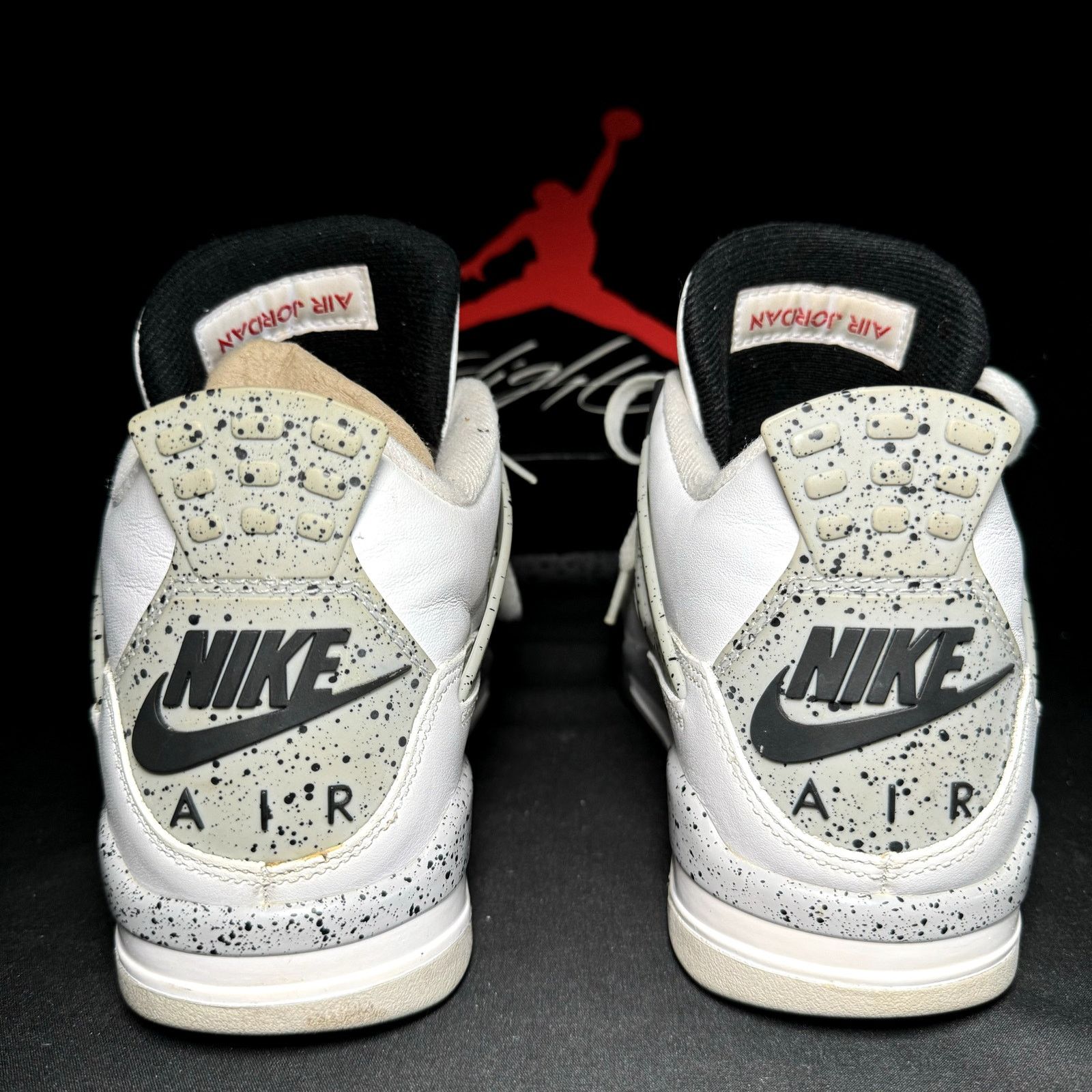 Jordan Brand × Nike Size 8 - Nike Air Jordan 4 Retro OG White Cement Men's Shoes Size US 8 / EU 41 - 5 Thumbnail