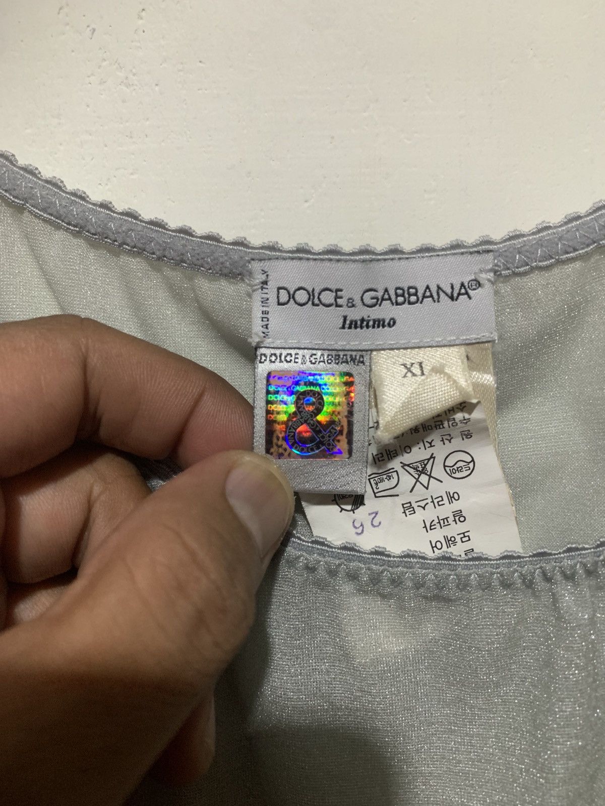 Dolce & Gabbana Dolce and Gabbana Intimo Tank Top Size US XL / EU 56 / 4 - 8 Thumbnail