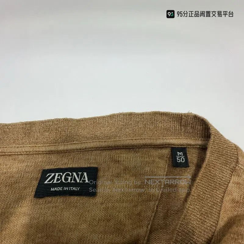 Ermenegildo Zegna Zegna SS24 Men's Solid Crew Neck Short Sleeve T. Size US M / EU 48-50 / 2 - 5 Thumbnail