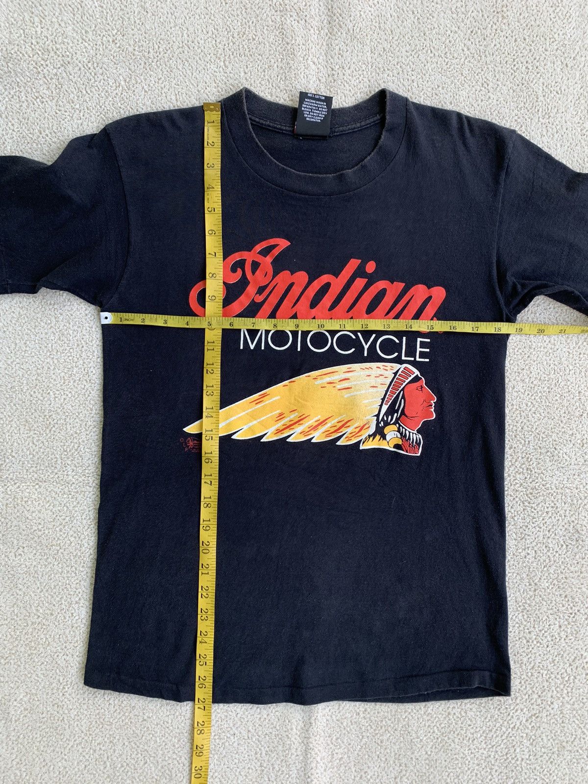 Indian Motorcycle × Vintage Rare Indian Motercycle 90s Vintage Tee Size US M / EU 48-50 / 2 - 8 Thumbnail