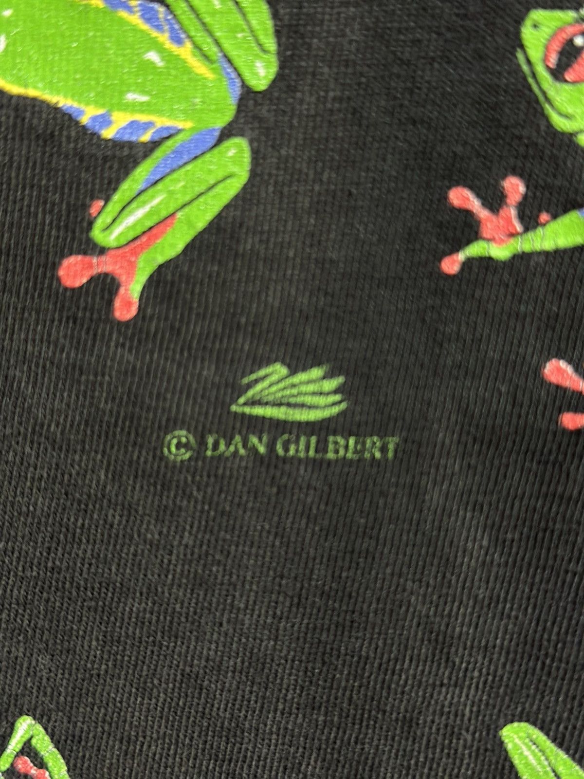 Vintage Vintage Dan Gilbert Frog Faded Tee Size US M / EU 48-50 / 2 - 4 Thumbnail