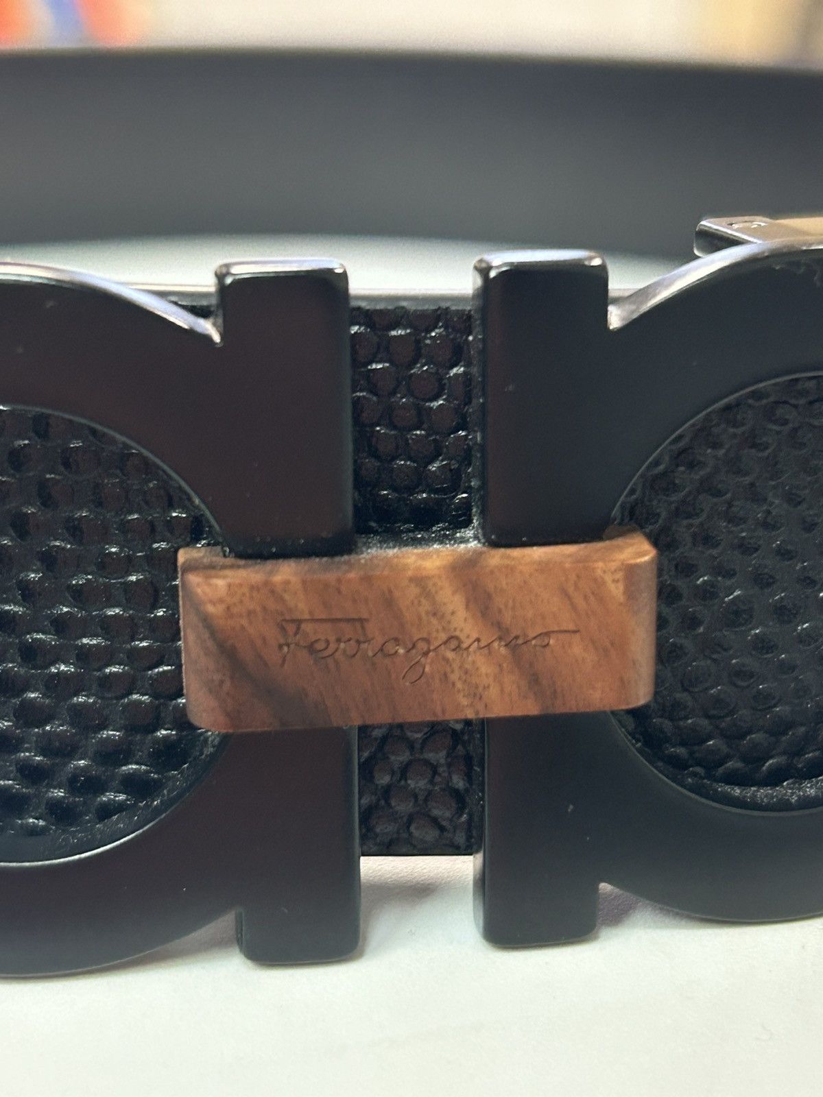 Salvatore Ferragamo Salvatore Ferragamo Logo Adjustable Belt Size ONE SIZE - 2 Thumbnail