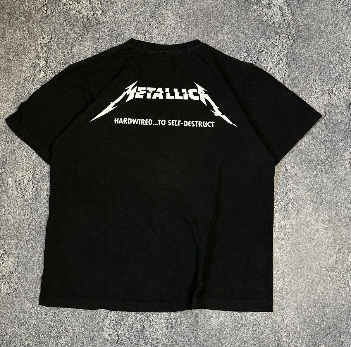 Band Tees Rare Metallica Hardwired Rock Band T-Shirt Black M Size Size US M / EU 48-50 / 2 - 5 Thumbnail