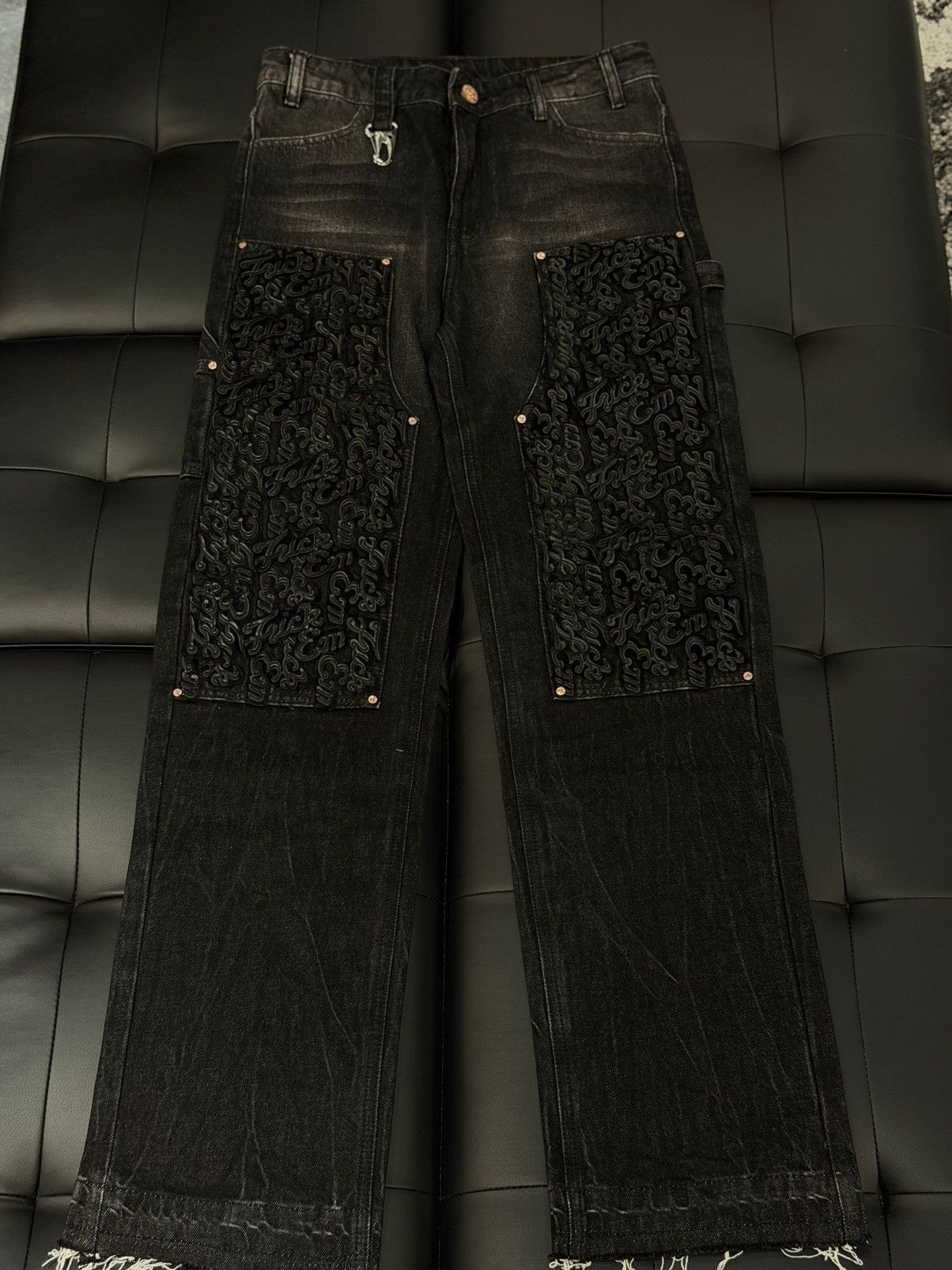 Other Fuck EM Denim Pants Black Size (30) Size US 30 / EU 46 - 1 Thumbnail