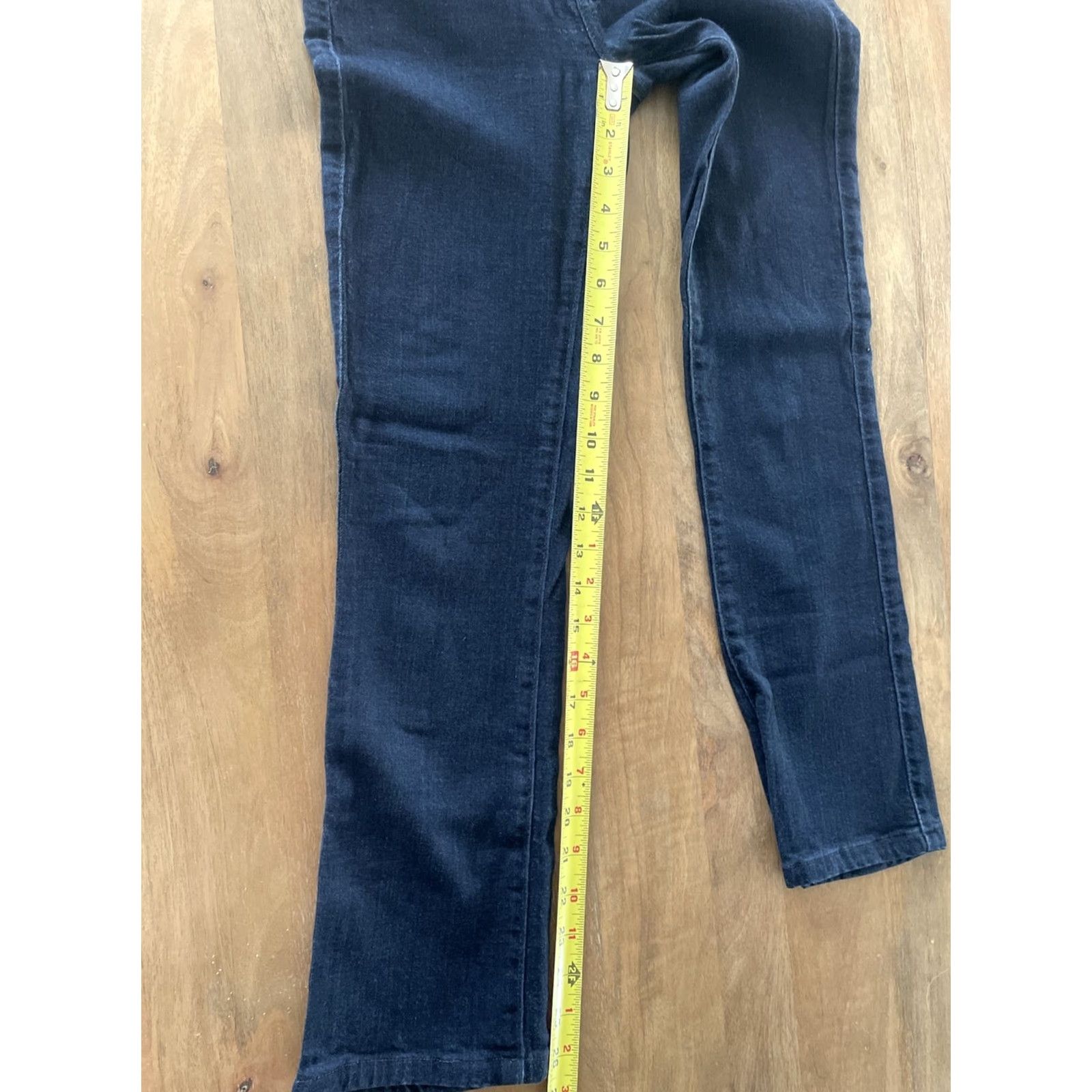 Vintage AG Adriano Goldschmied The Ballad Slim Boot Jeans Women 26x26 Denim Blue Slim Grounded USA 2000s Western City Rock Jeans Womens Size 26" / US 2 / IT 38 - 7 Thumbnail