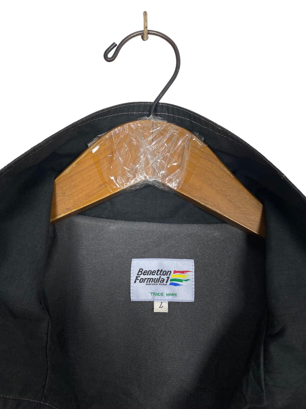 Benetton Rare‼️ Benetton Formula 1 Zipper Jacket Big Logo Size US M / EU 48-50 / 2 - 5 Thumbnail