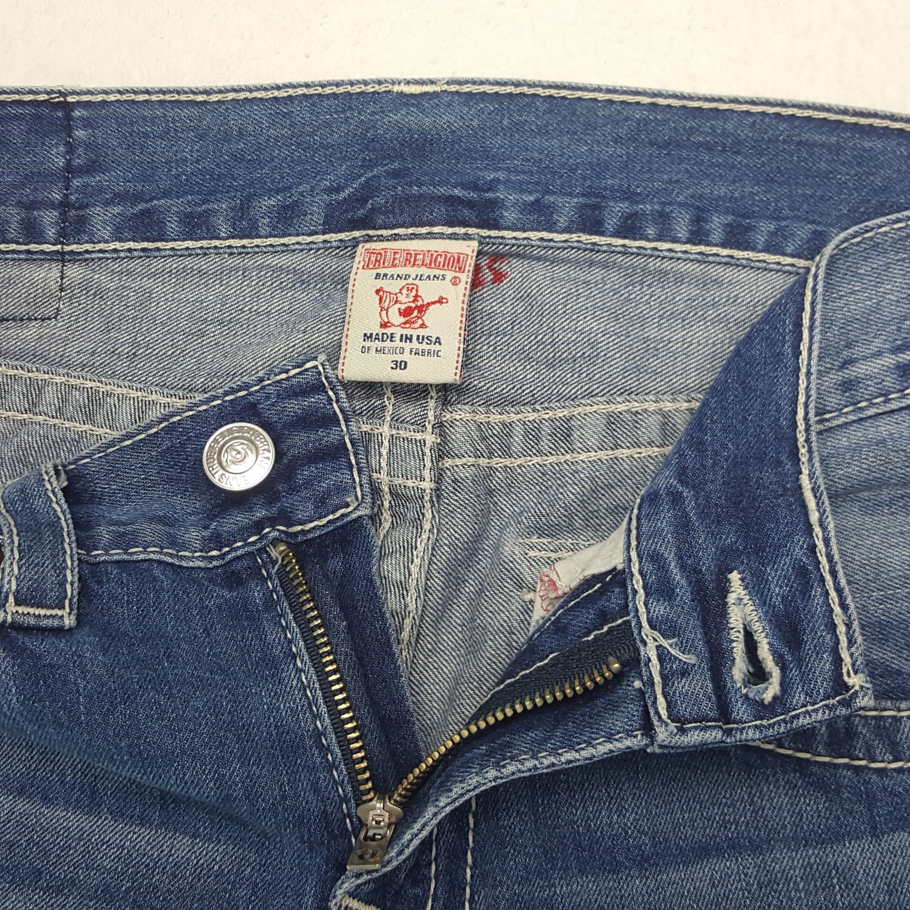 True Religion × Vintage Vintage True Religion BOOT CUT USA Denim Jeans Size 32" / US 10 / IT 46 - 12 Thumbnail