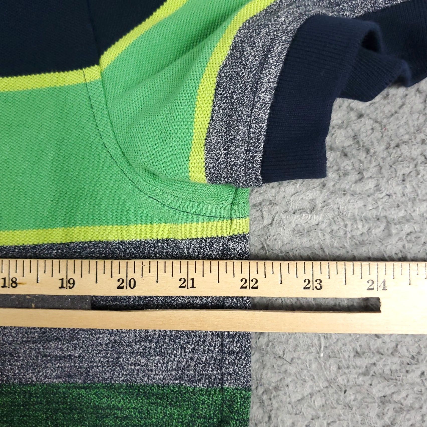 Tommy Hilfiger VINTAGE Tommy Hilfiger Polo Shirt Mens Large Blue Green Striped Casual Short Sleeve Polo Mens Large Blue/Green Theme: Preppy, American, Modern Size US L / EU 52-54 / 3 - 5 Thumbnail