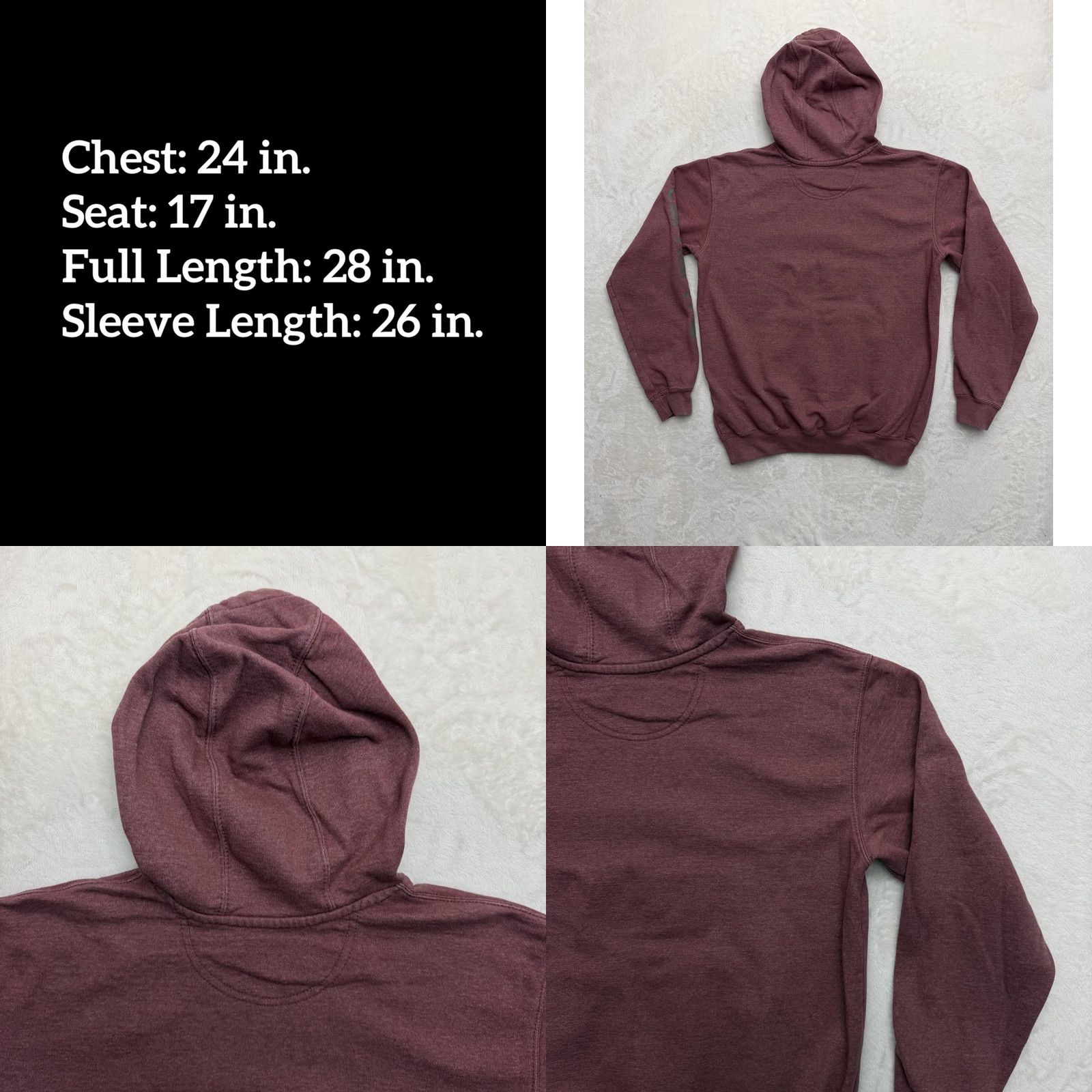 Carhartt Carhartt Hoodie Mens M Red Graphic Print Pullover Sweatshirt Logo Fleece Sleeve Size US M / EU 48-50 / 2 - 8 Thumbnail