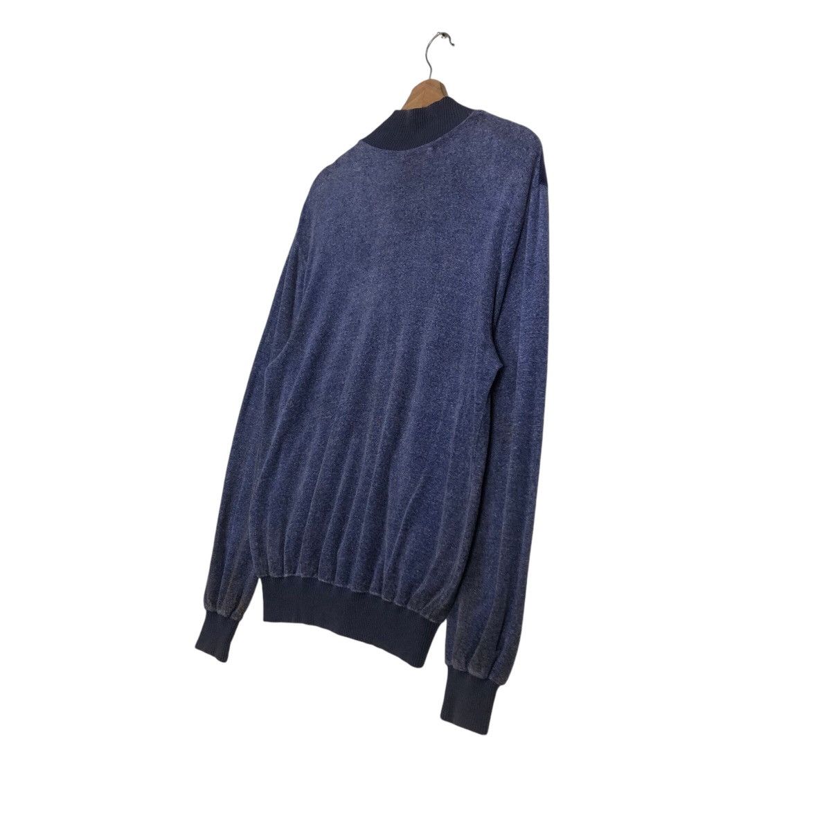 Japanese Brand 📌Vintage Velvet Jacket Made in Western Germany Opti Zipper Size US M / EU 48-50 / 2 - 12 Thumbnail