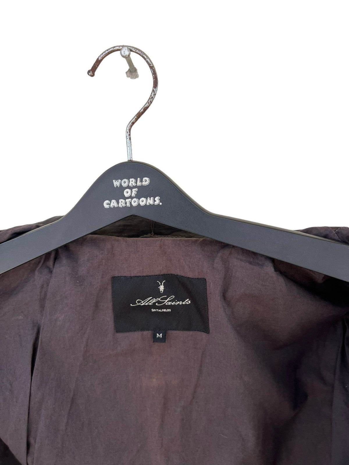 Allsaints SS 08 AllSaints Spitalfields Patina Leather Snitch Jacket Size US M / EU 48-50 / 2 - 18 Thumbnail