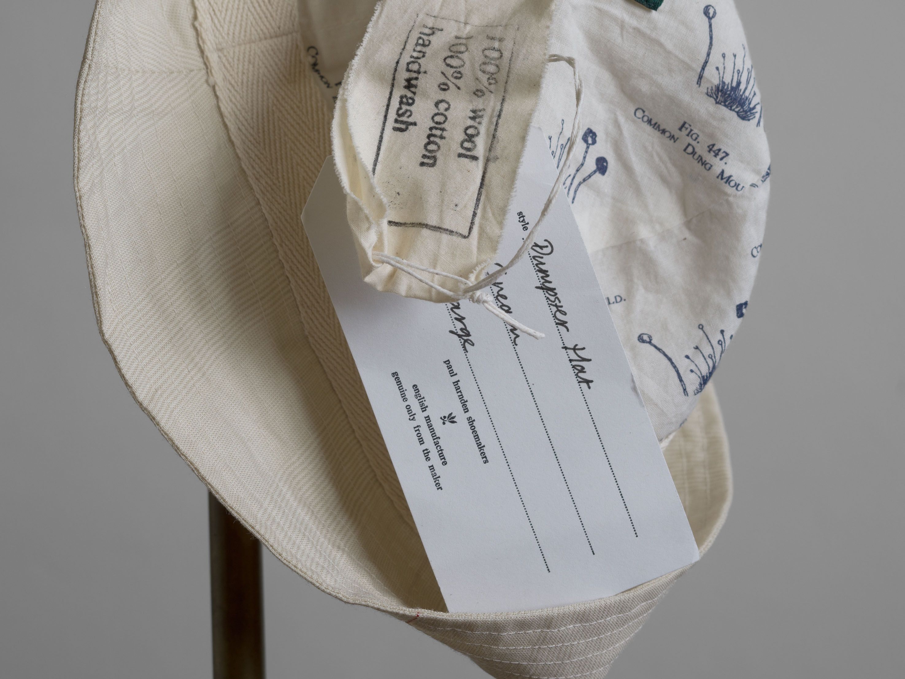Paul Harnden Shoemakers SS2023 PAUL HARNDEN DUMPSTER HAT WOOL