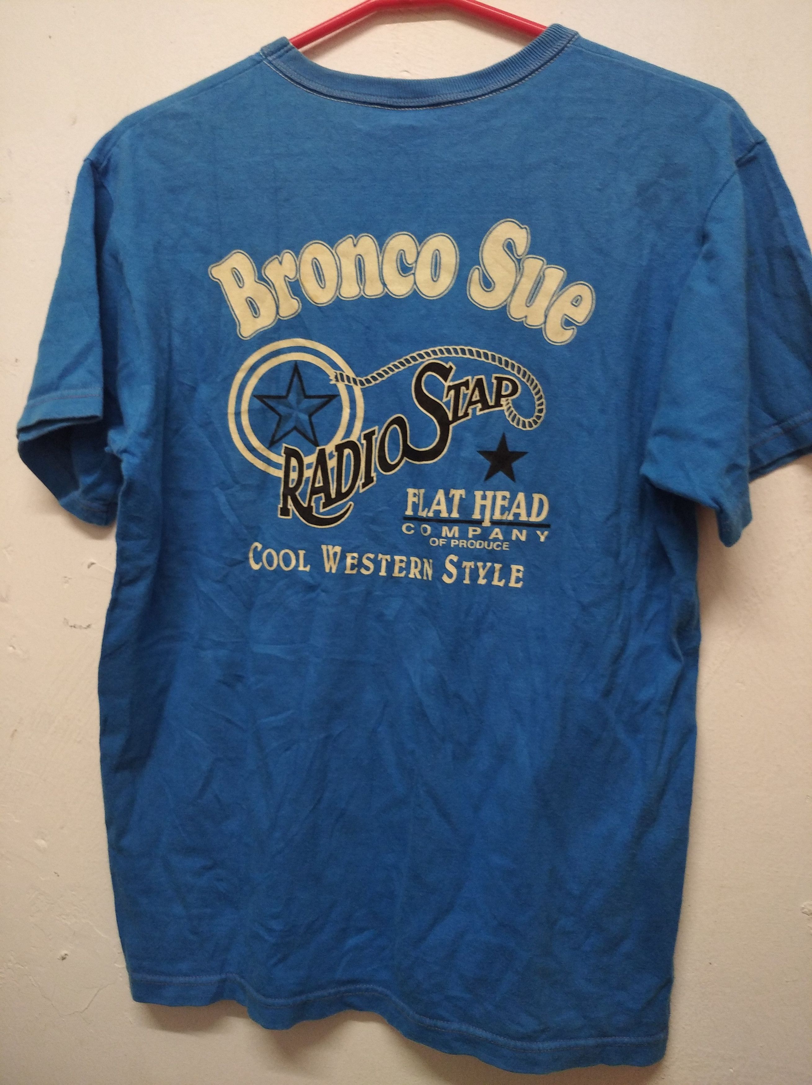Japanese Brand × The Flat Head The FlatHead Made in Japan radio stap T-Shirt Size 38 Size US S / EU 44-46 / 1 - 1 Thumbnail