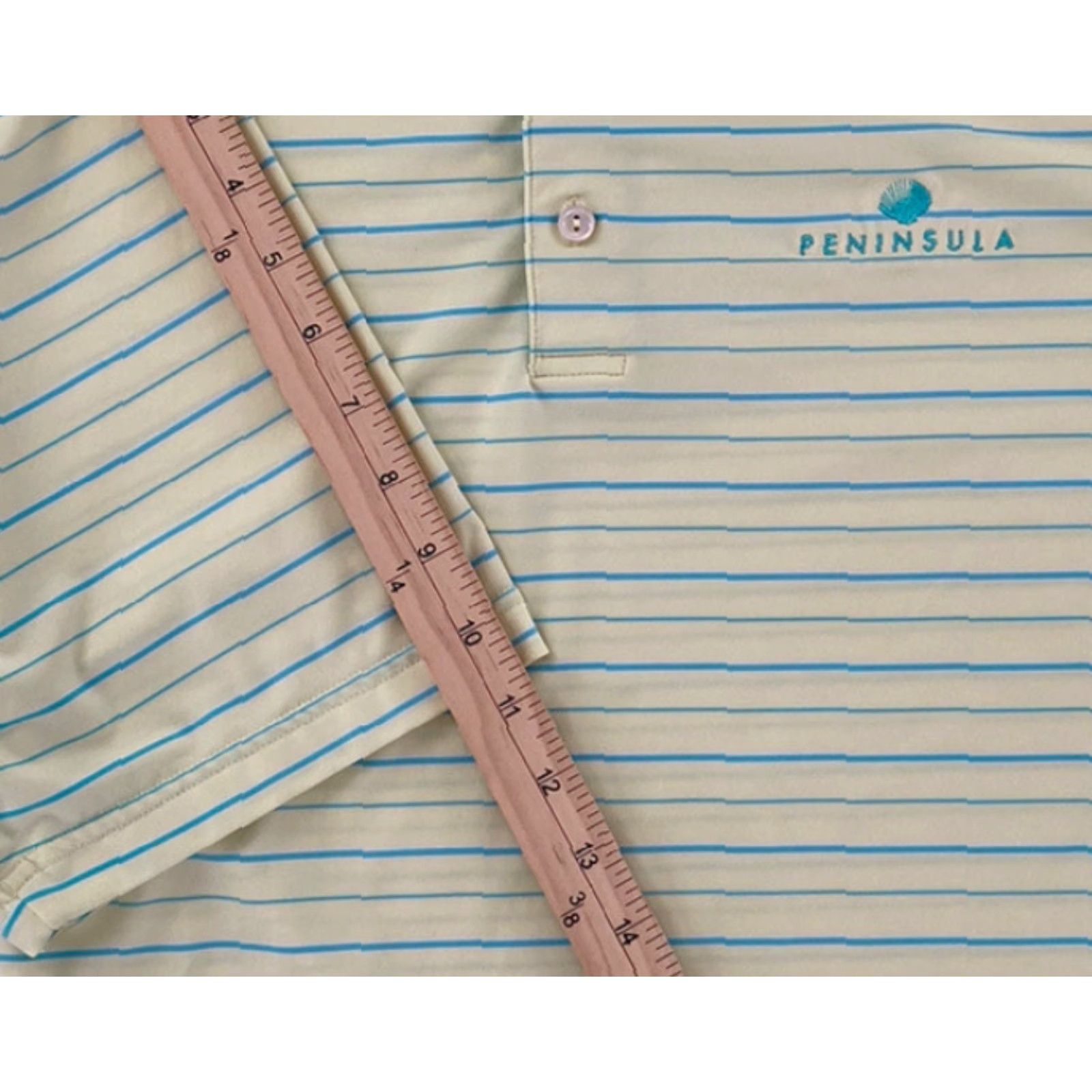 Peter Millar Peter Millar Golf Polo Shirt Stripe Peninsula Country Club Men’s Size XL Adult Extra Large Shirt Polo URL? Size US XL / EU 56 / 4 - 8 Thumbnail