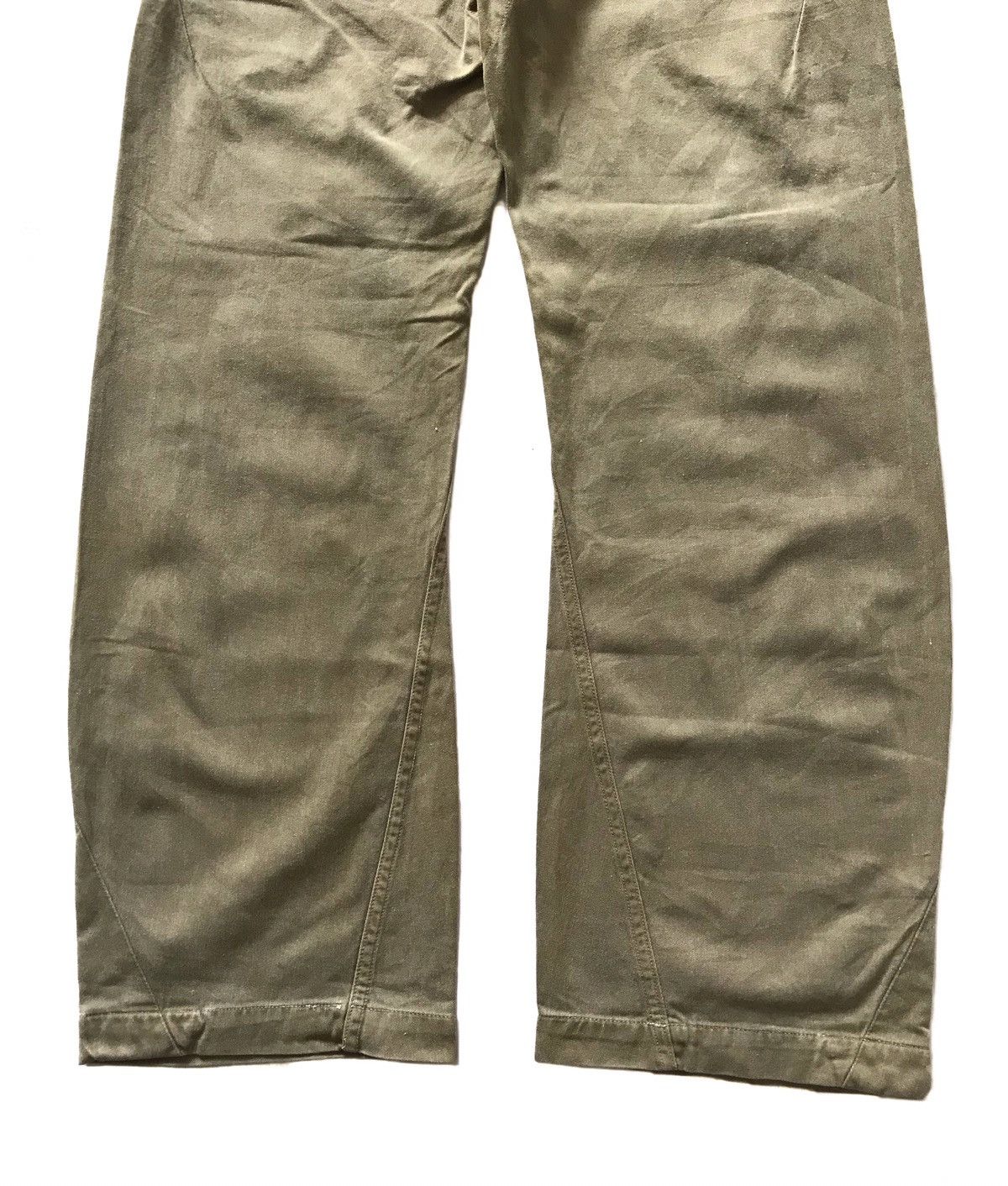 20471120 × Beauty Beast × Designer JAPANESE BRAND TETSUYA MINAMI CURVE BAGGY TROUSER PANTS Size US 31 - 6 Thumbnail
