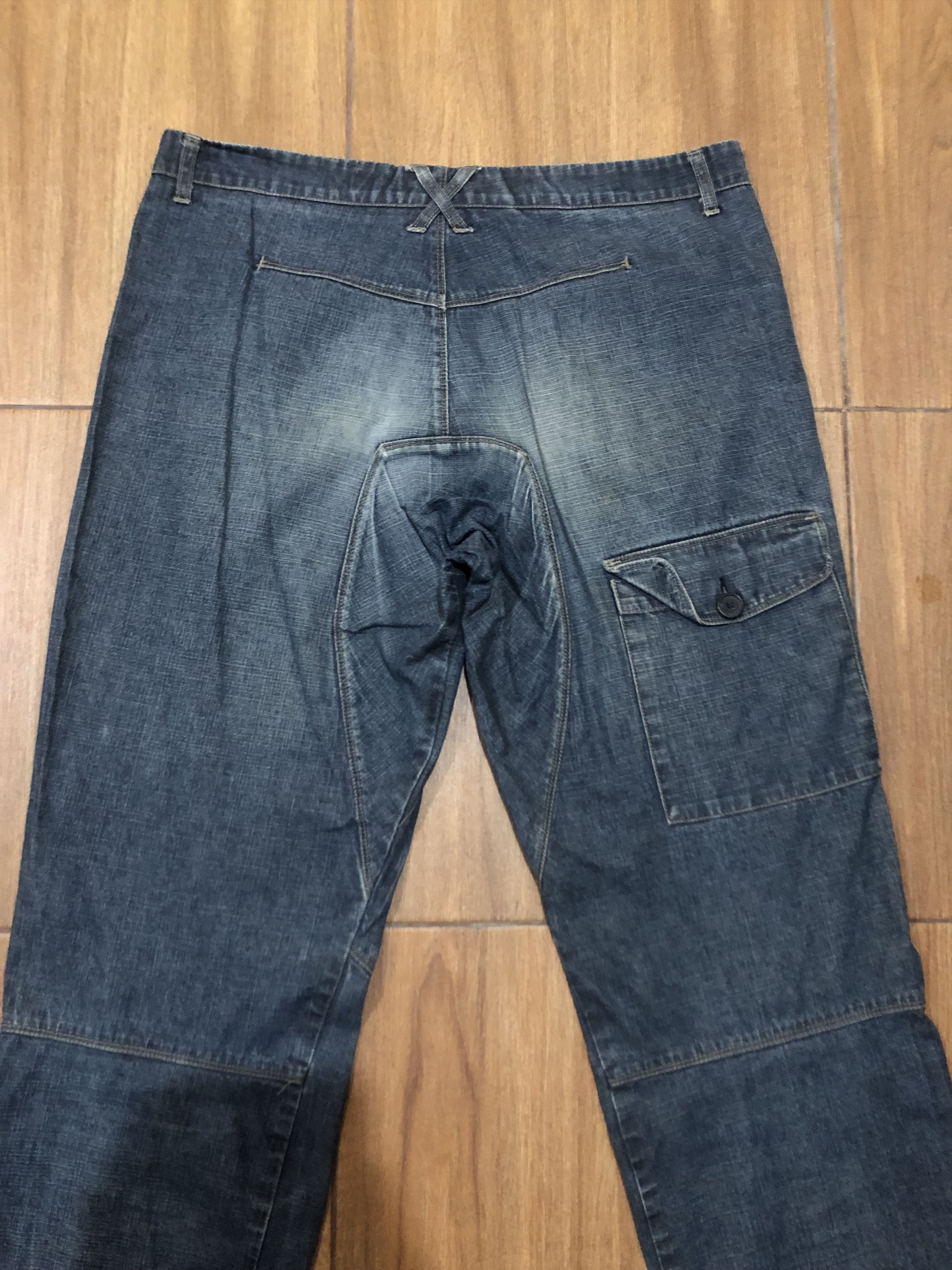 Marithe + Francois Girbaud Archival Marithé François Girbaud Multi-Pocket Shuttle Denim Size US 38 / EU 54 - 13 Thumbnail