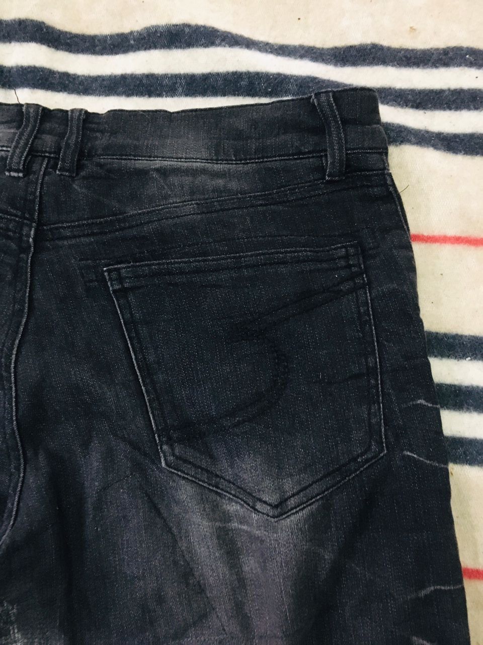 Hysteric Glamour Hot Item 🔴 A07 Semantic Design Banana Curve Strecth Jeans Size US 34 / EU 50 - 20 Thumbnail