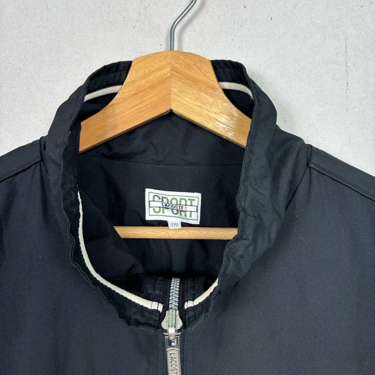 Lacoste Lacoste Sport Full-zip Black Swater Jacket Size US L / EU 52-54 / 3 - 6 Thumbnail
