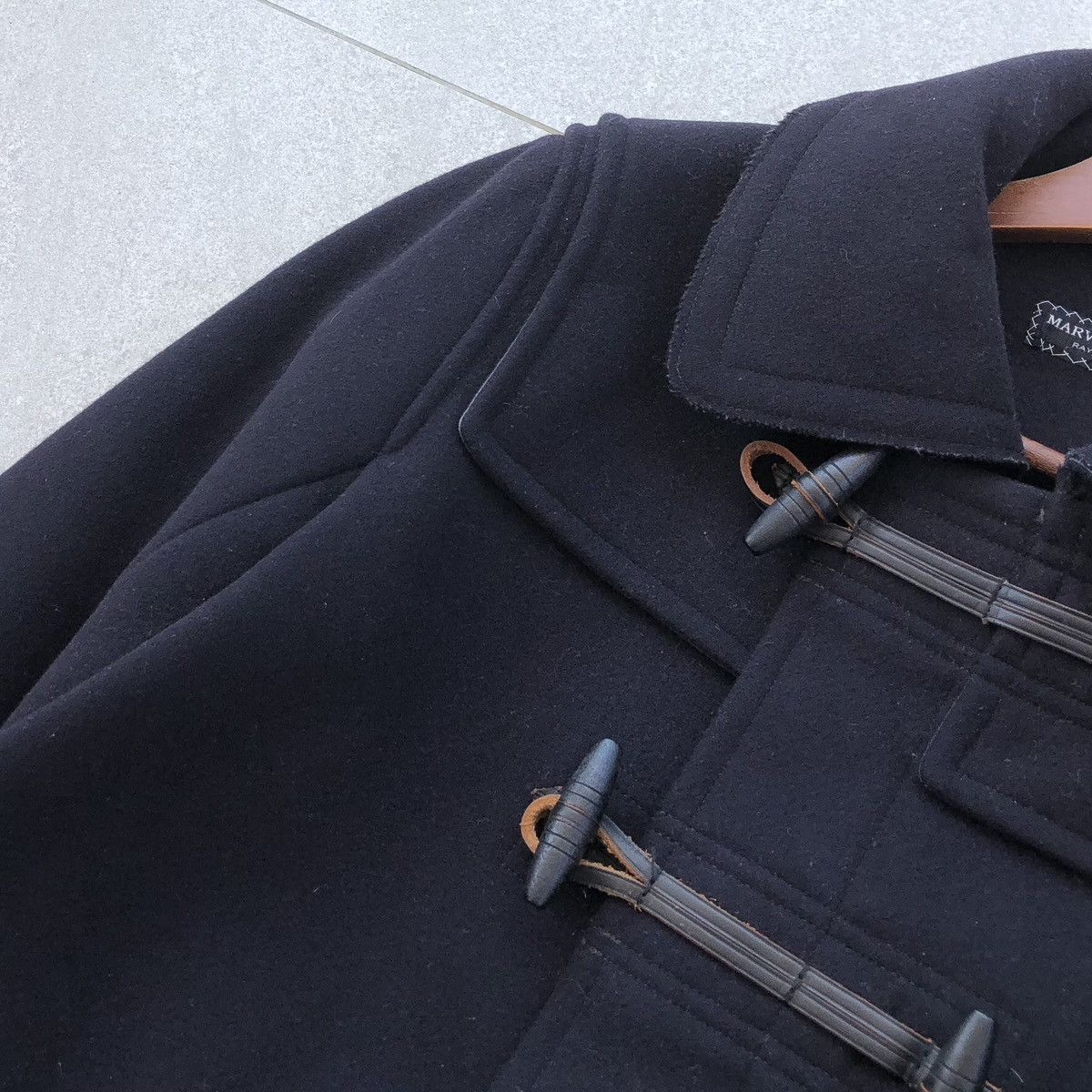 Japanese Brand Marvy Jamoke Men’s Wool Short Duffle Winter Coat Jacket Size US M / EU 48-50 / 2 - 11 Thumbnail