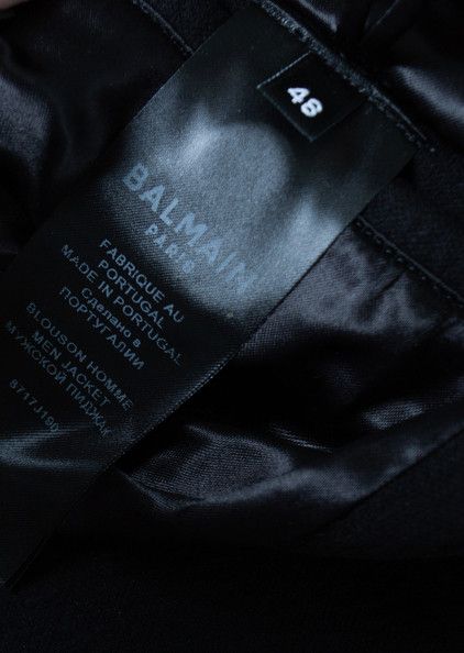 Balmain Balmain, Black and white bomber jacket Size US M / EU 48-50 / 2 - 8 Thumbnail