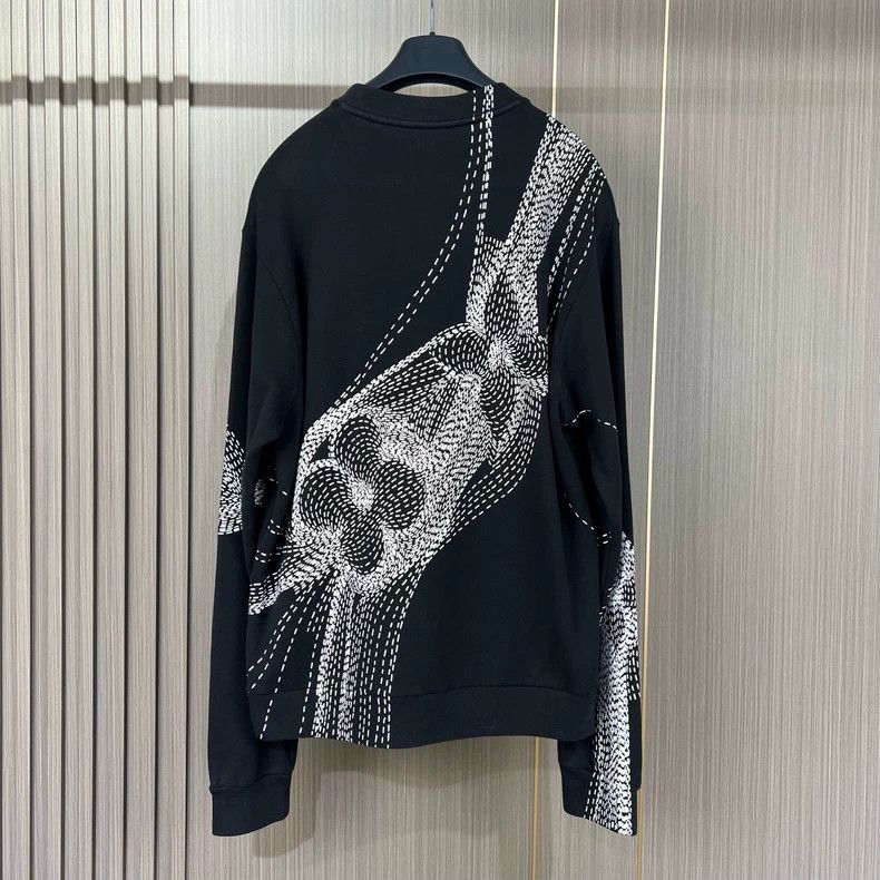 Louis Vuitton LOUIS VUITTON Sketch print sweatshirt 2504-Nextarrow Size US L / EU 52-54 / 3 - 2 Thumbnail