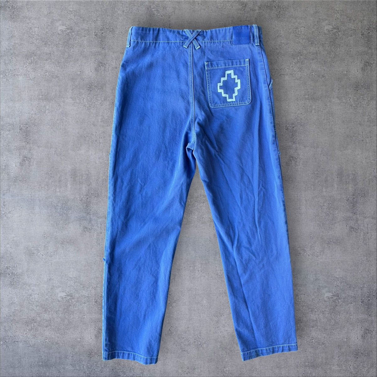 Marcelo Burlon USED MARCELO BURLON TEMPERA CROSS STRAIGHT PANT SIZE 50 Size US 32 / EU 48 - 16 Thumbnail