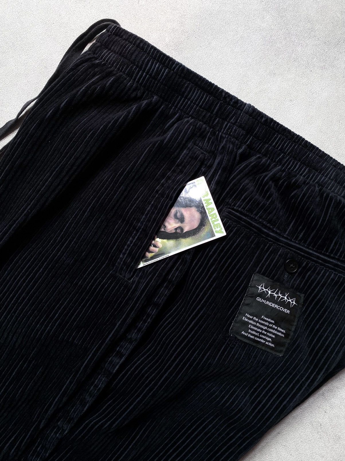 GU × Undercover GU x UNDERCOVER CORDUROY PANT BLACK Size US 34 / EU 50 - 10 Thumbnail