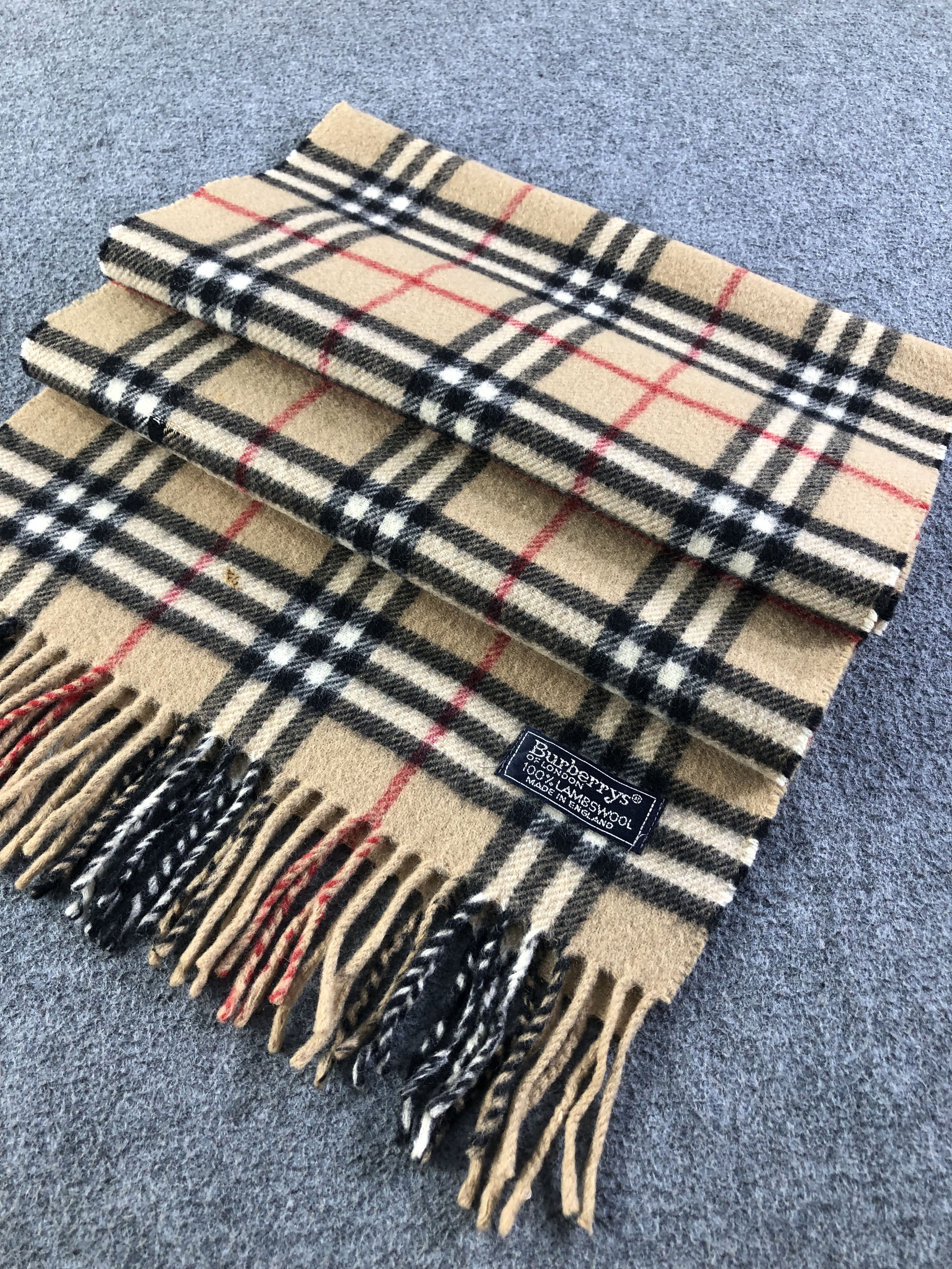 Burberry Burberrys Scarf / Muffler / Neckwear SS1325 Size ONE SIZE - 9 Thumbnail