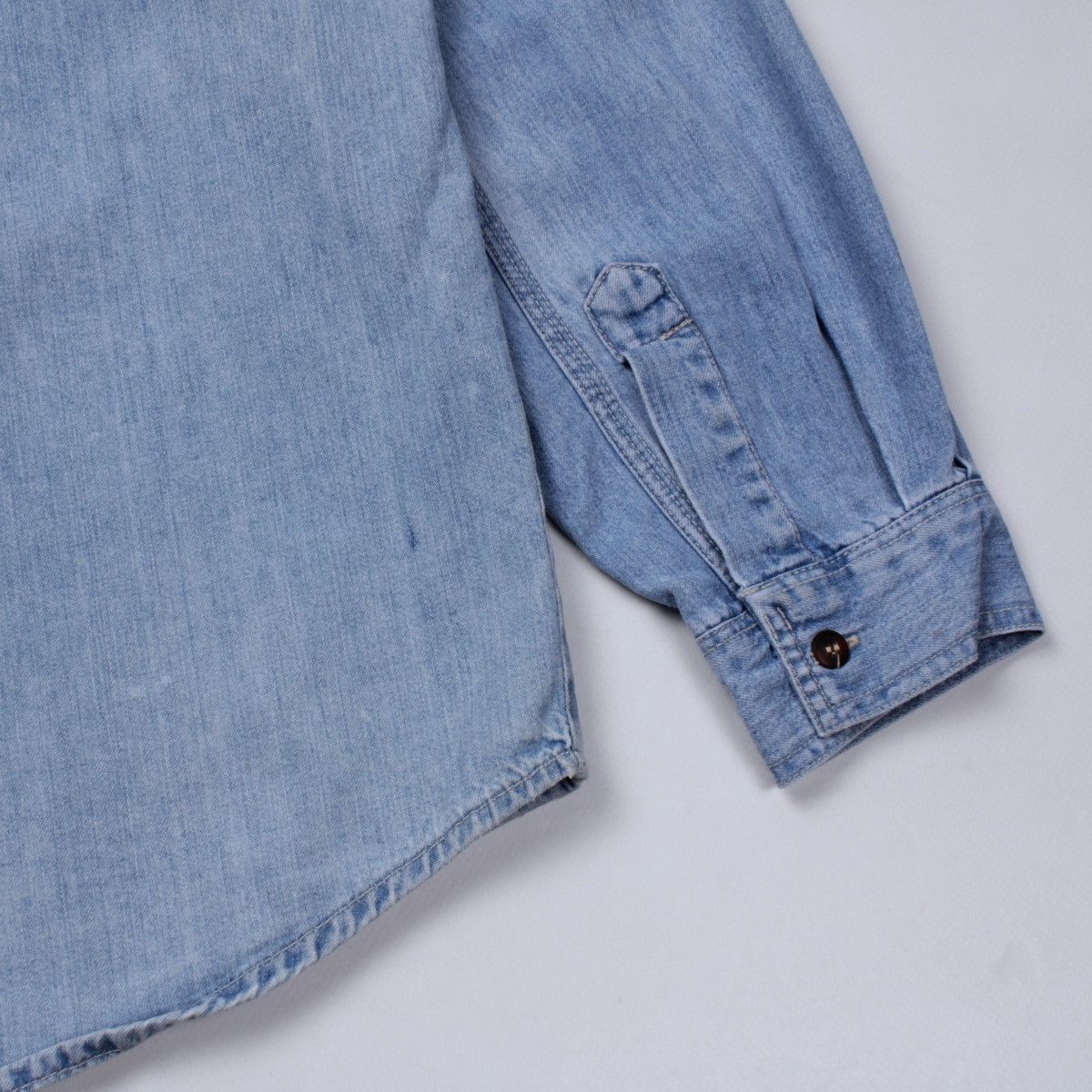 Levi's × Vintage LEVIS Vintage 3 in 1 Collar Guaranteed Jeans Denim Shirt Size US L / EU 52-54 / 3 - 17 Thumbnail